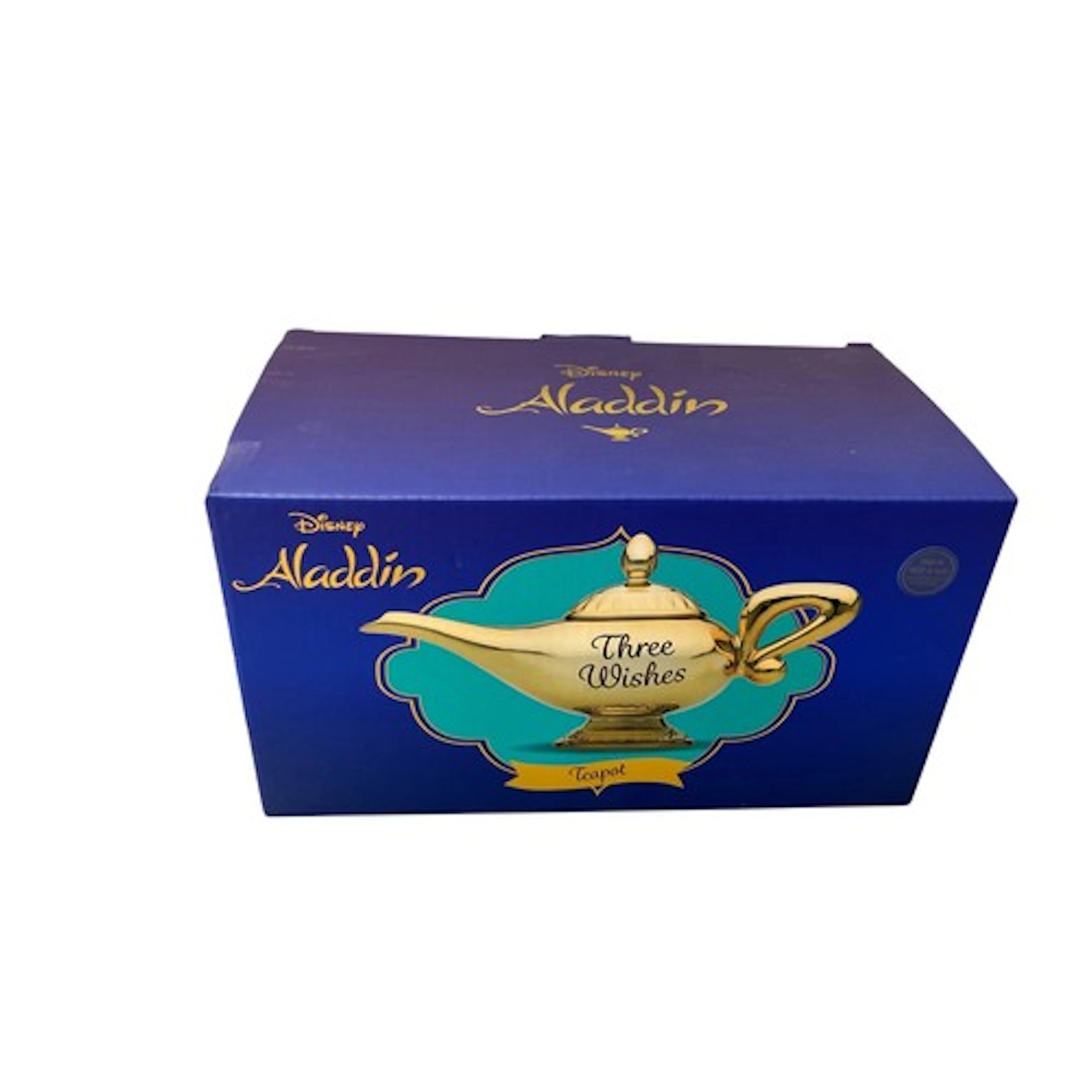 Disney Aladdin Three Wishes Decorative Ceramic Teapot by Hal...