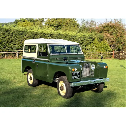 Turquoise Rover S Reg 1968 Land-Rover Series IIA 88” Registration Number: KTC 83... | Barnebys