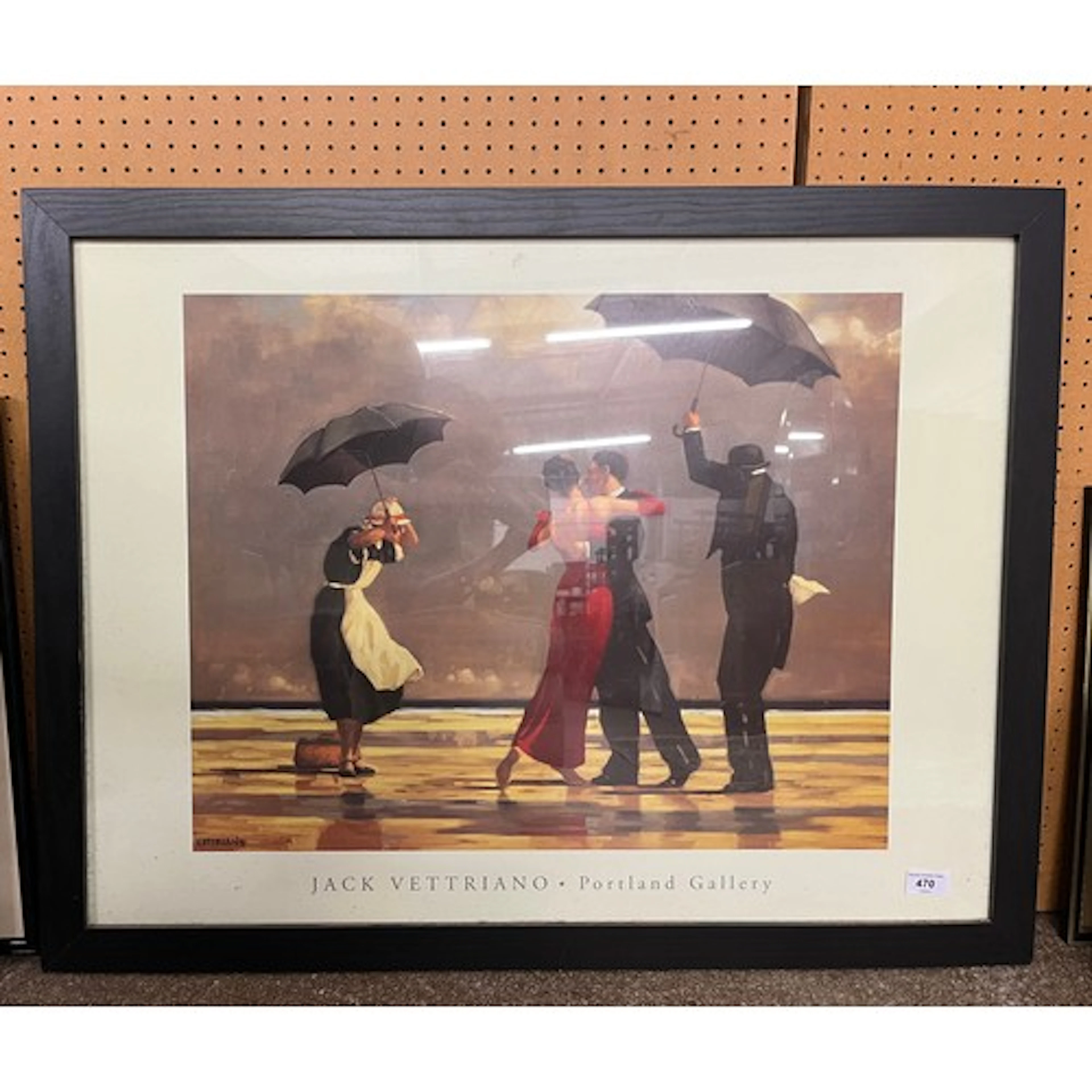 Jack Vettriano, Portland Gallery print, signed lower left, ...