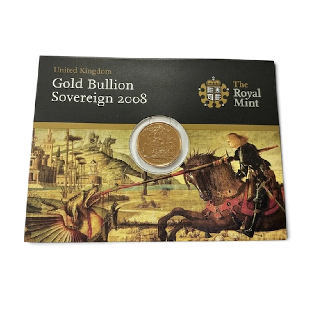 2008 Royal Mint Gold Sovereign.