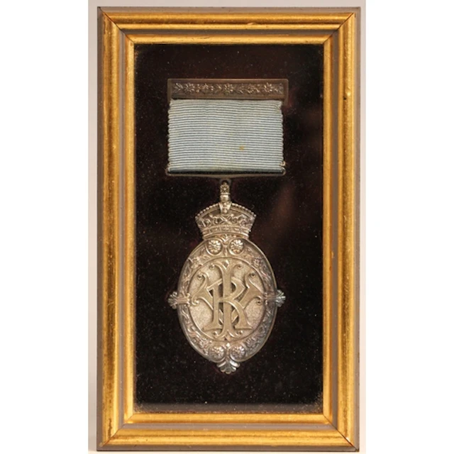 A British India Victoria Kaisar-i-Hind Medal for Public Serv...