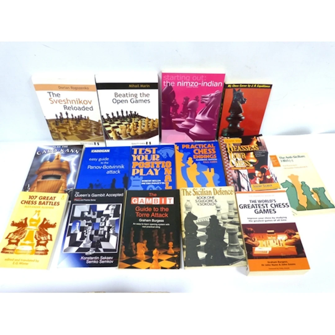 Chess. A carton of various softback publications....