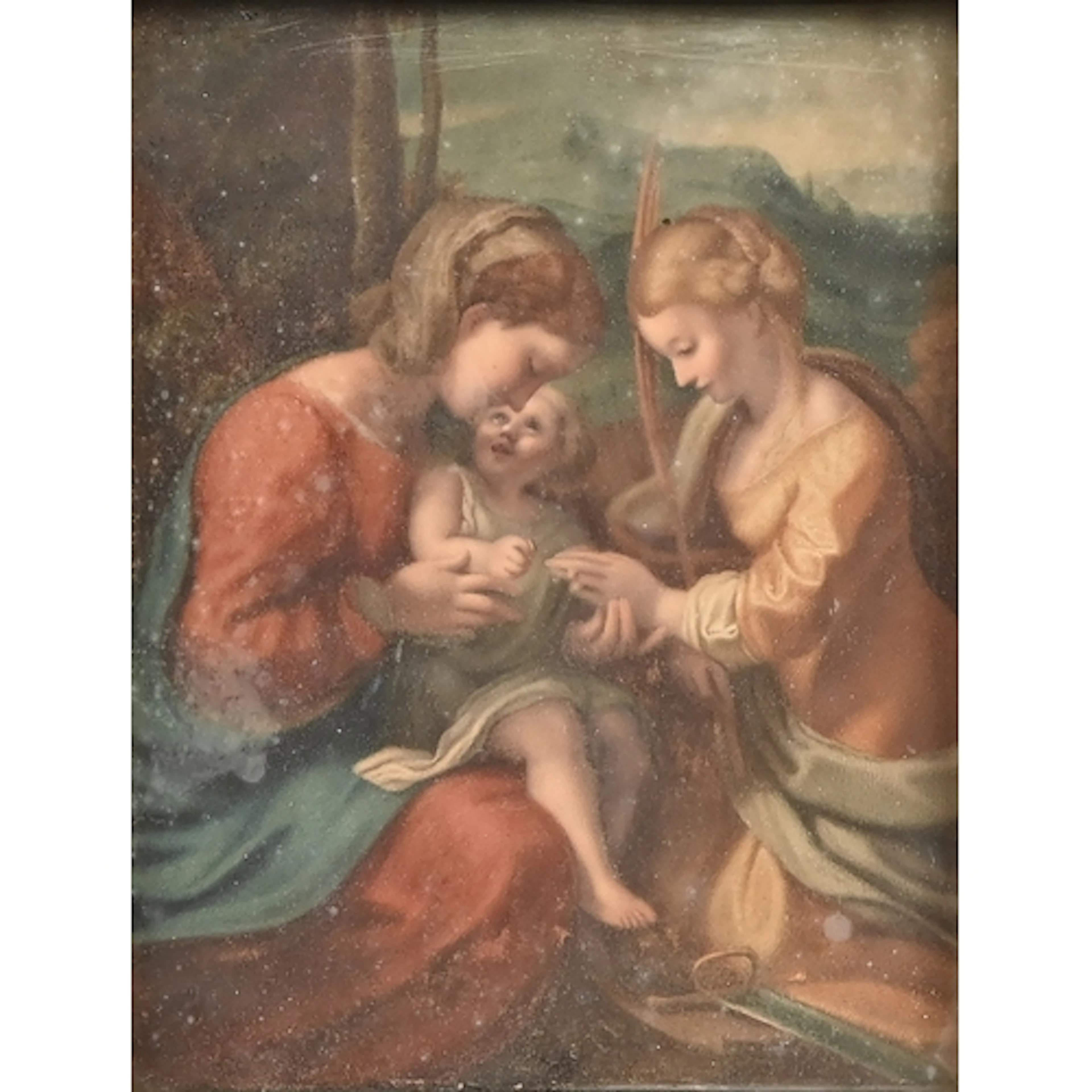 After Antonio Allegri da Correggio - The Mystic Marriage of ...