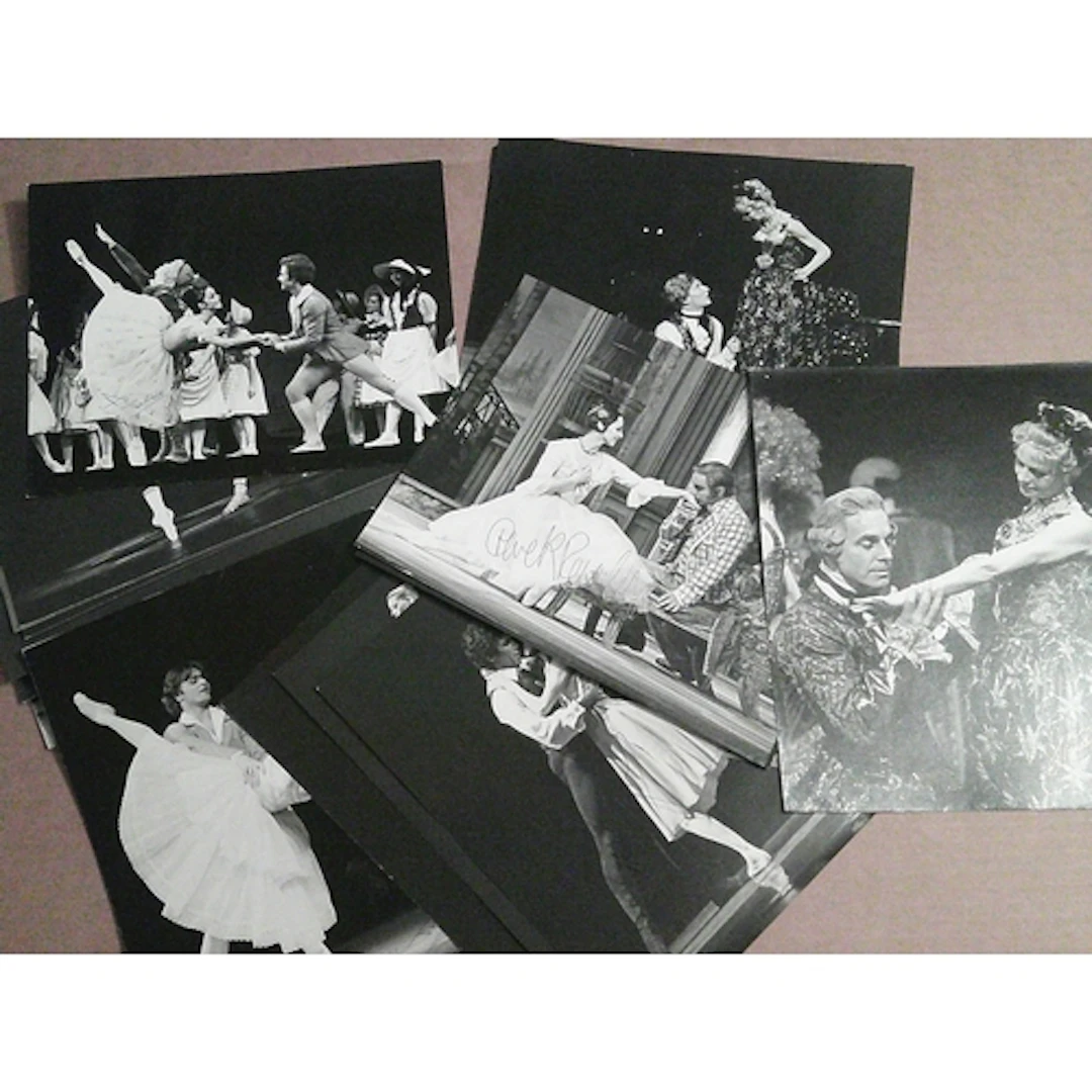 1970s 20 Royal Ballet 10 by 8 inches signed Ballet photograp...