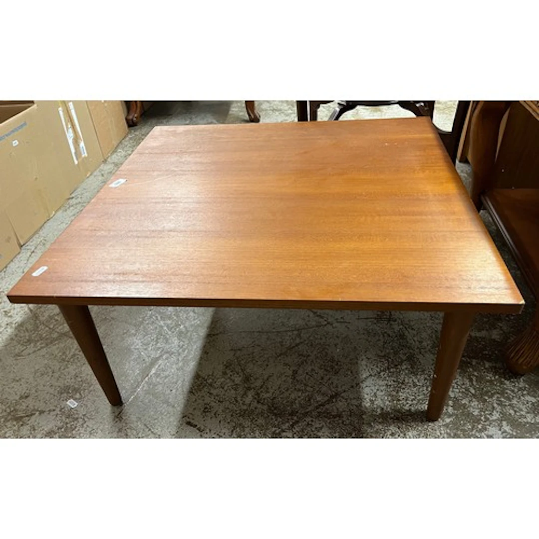 Hove Mobler, Stordal, square coffee table, 73cm W.
