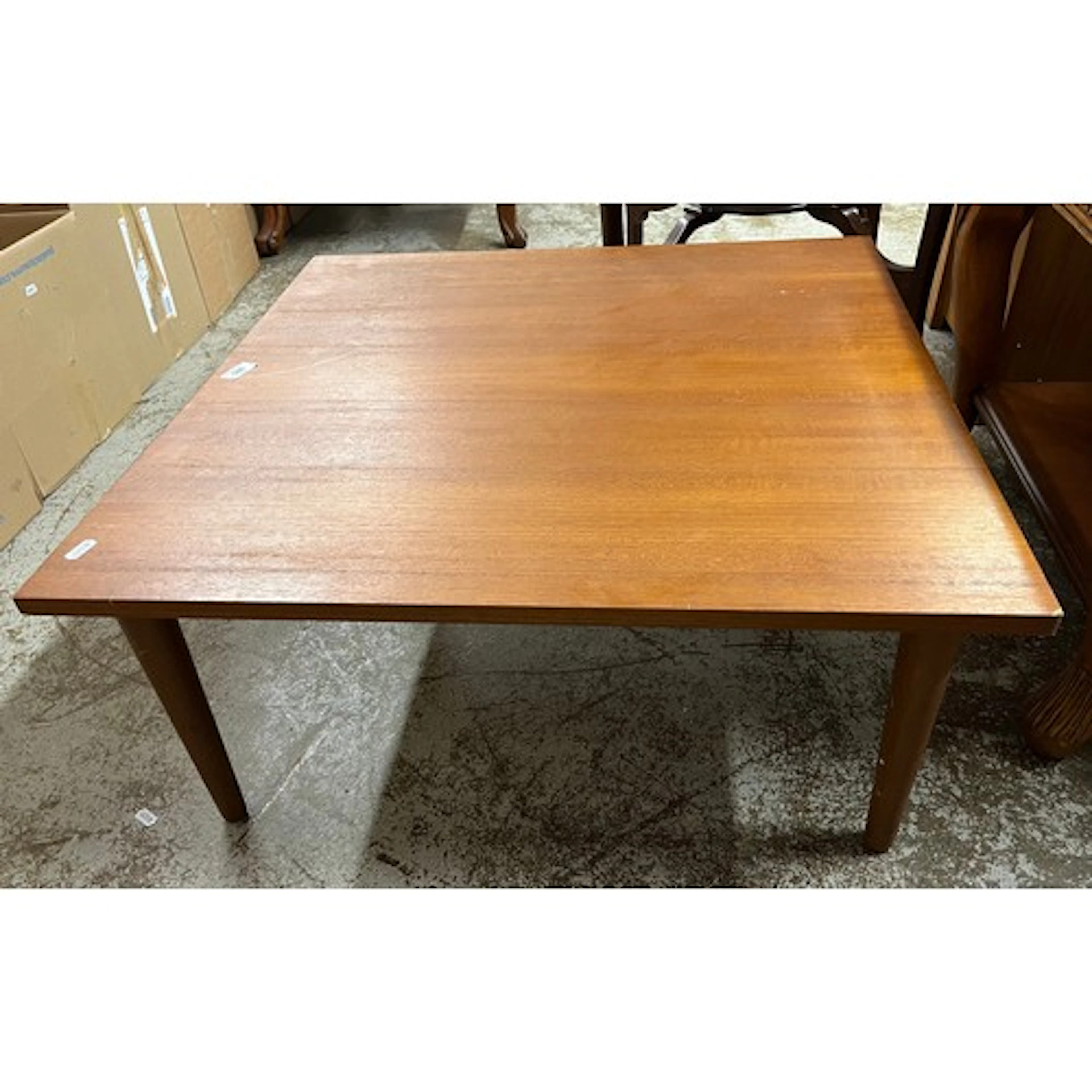 Hove Mobler, Stordal, square coffee table, 73cm W.