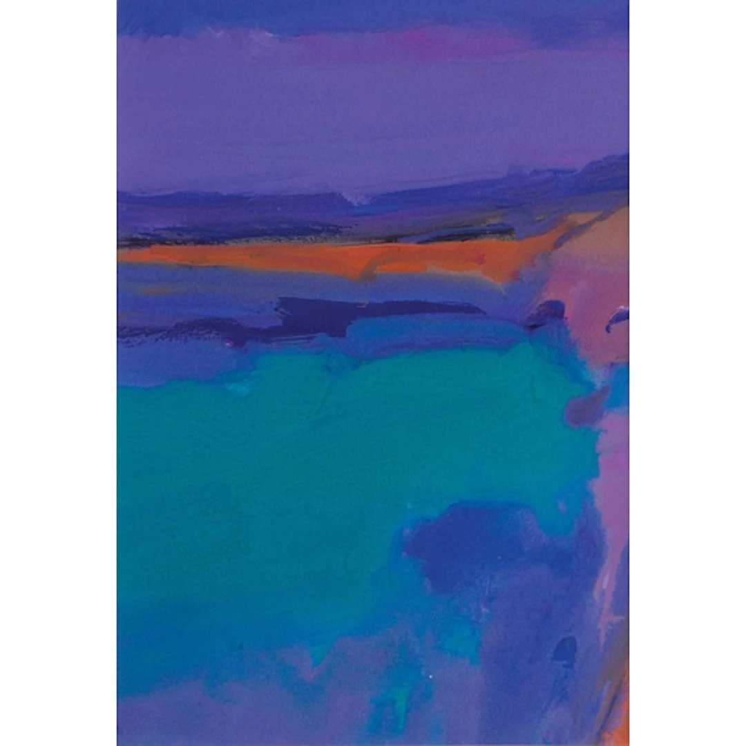 § John MILLER (1931-2002) Above Sancreed II Gouache, 36 x 24...