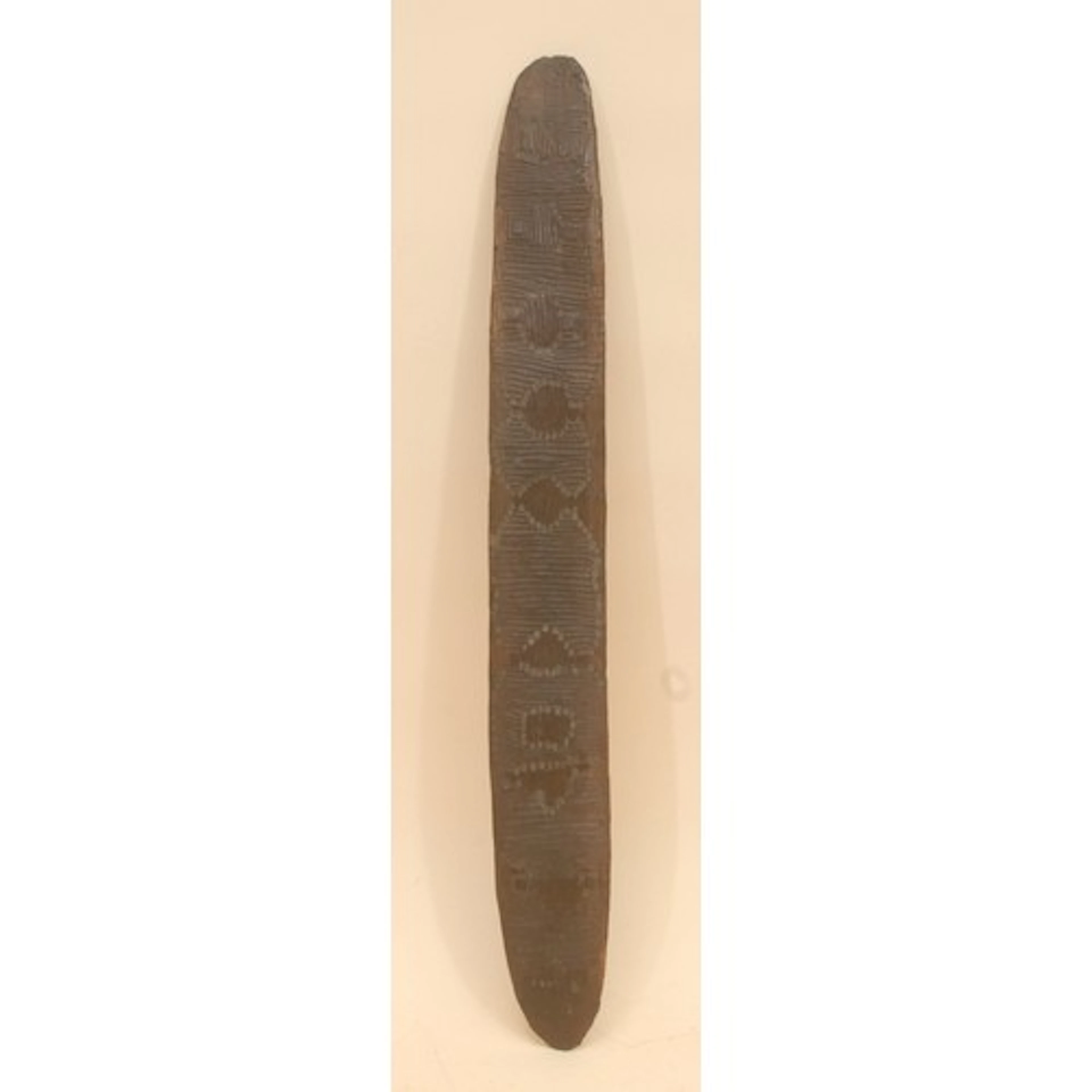 Tribal Art - a 19th century Australian Aboriginal tjurunga o...