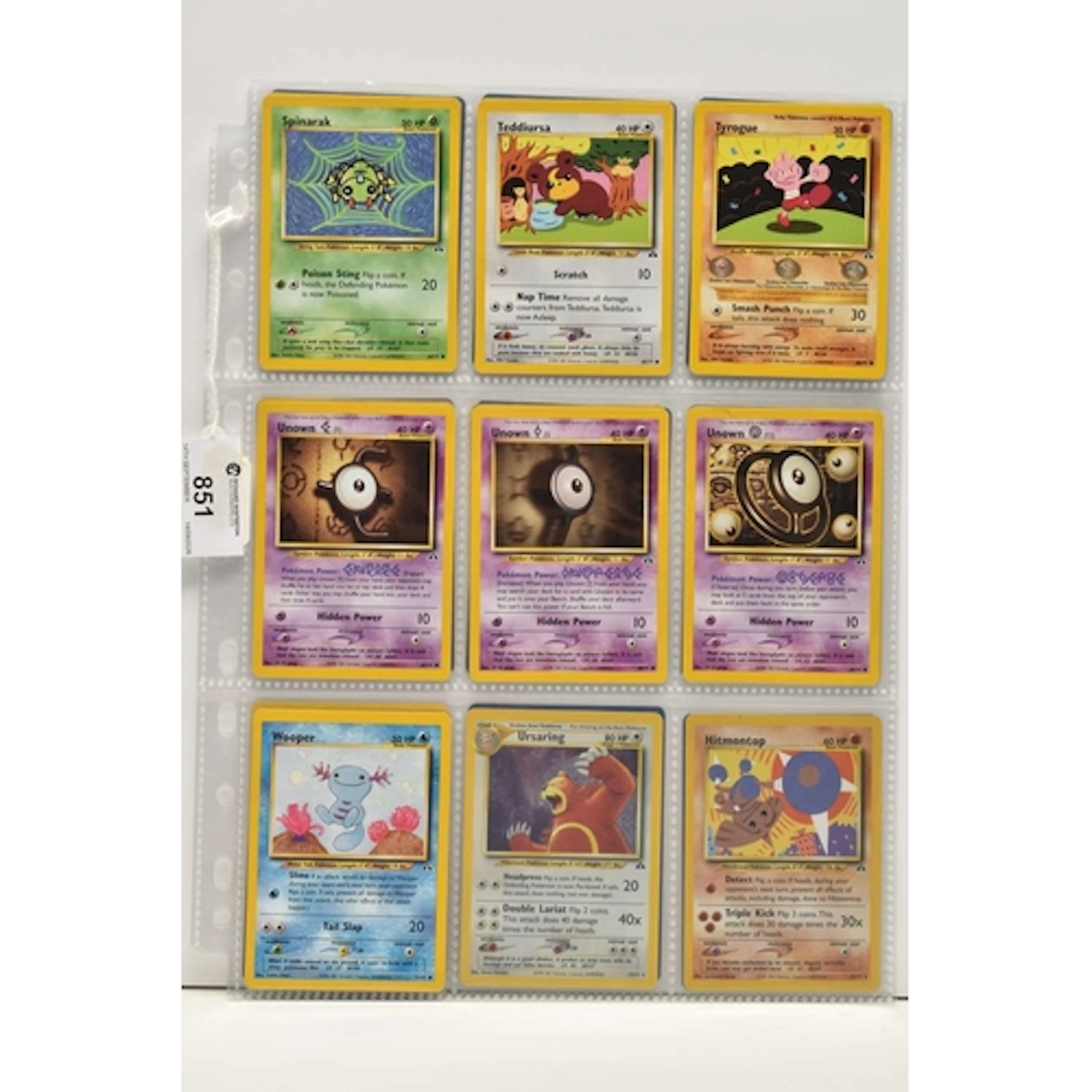 A COLLECTION OF POKEMON NEO DISCOVERY CARDS, includes the ho...