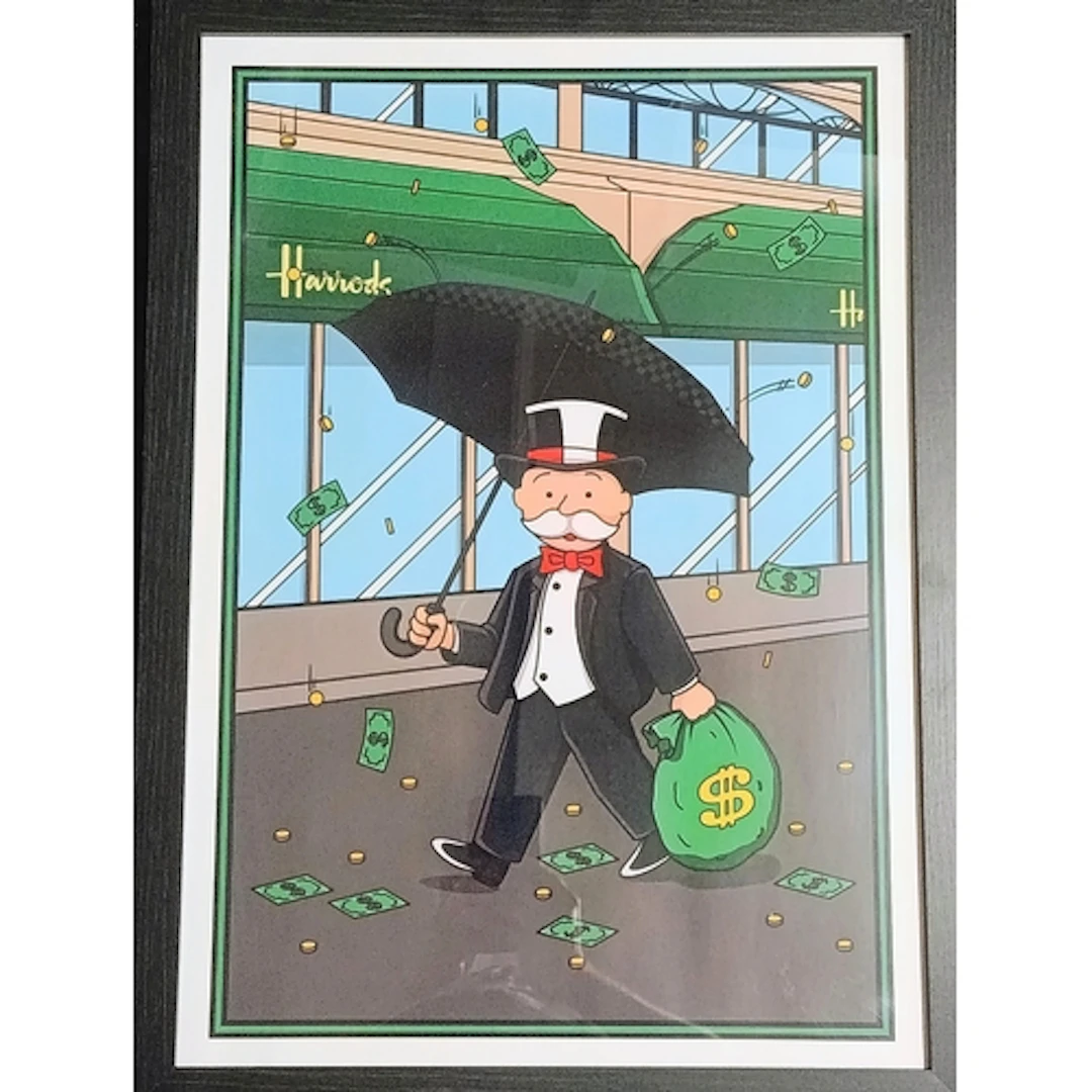 'Retail Therapy' art print by Theft Art - Harrods / Monopoly...