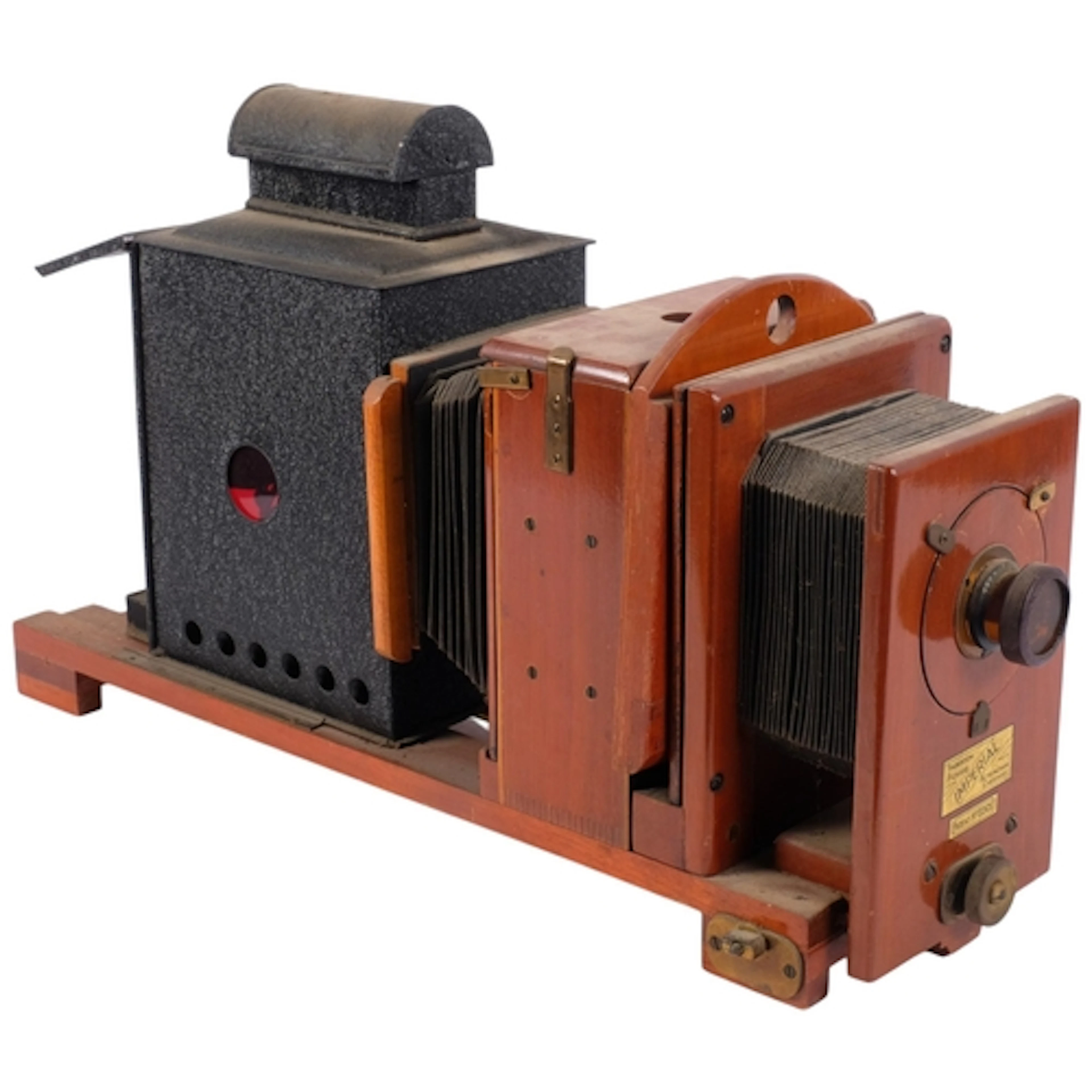 An Antique Imperial bellows plate camera, by Thornton Pickar...