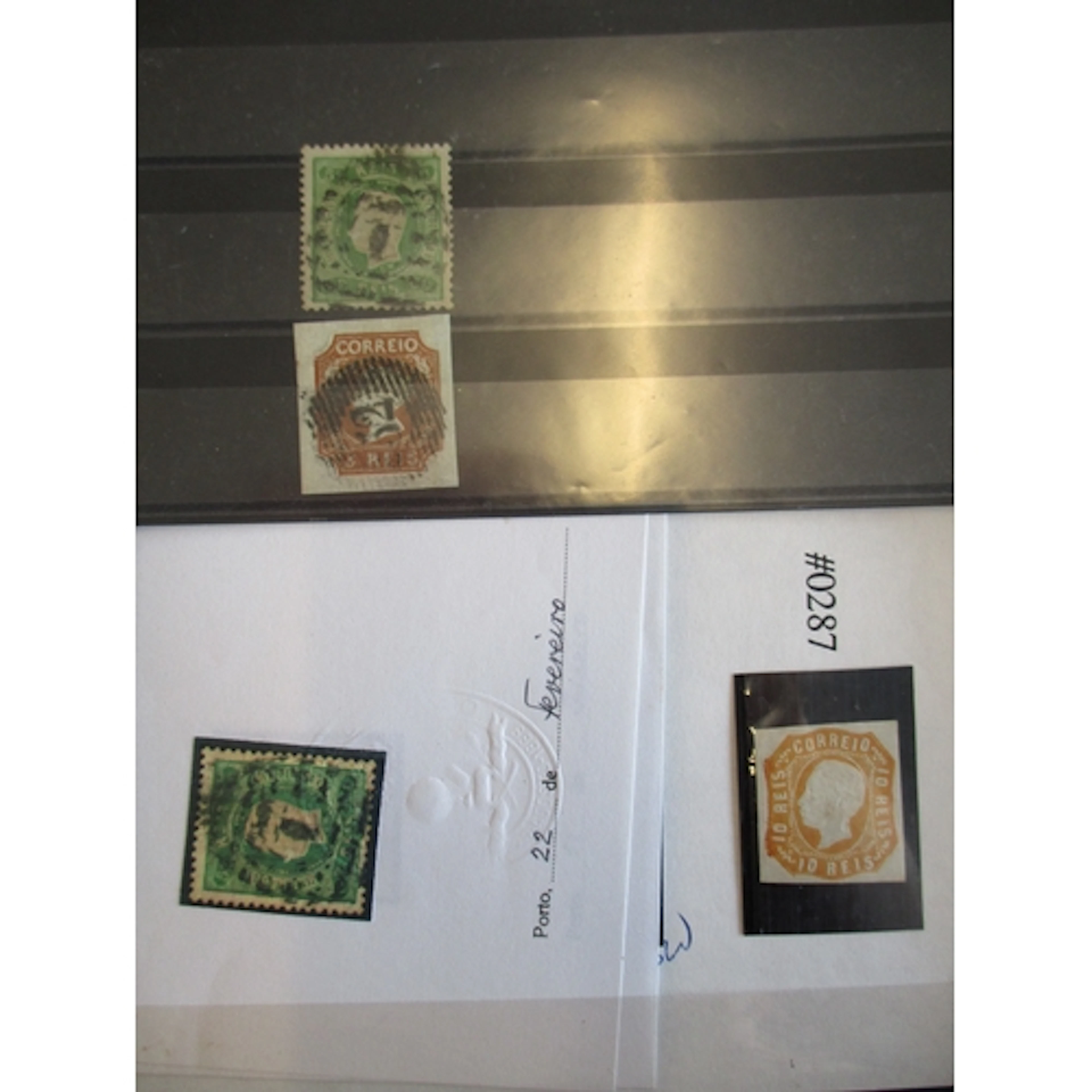 Portugal. Early to modern period mint and used collection in...