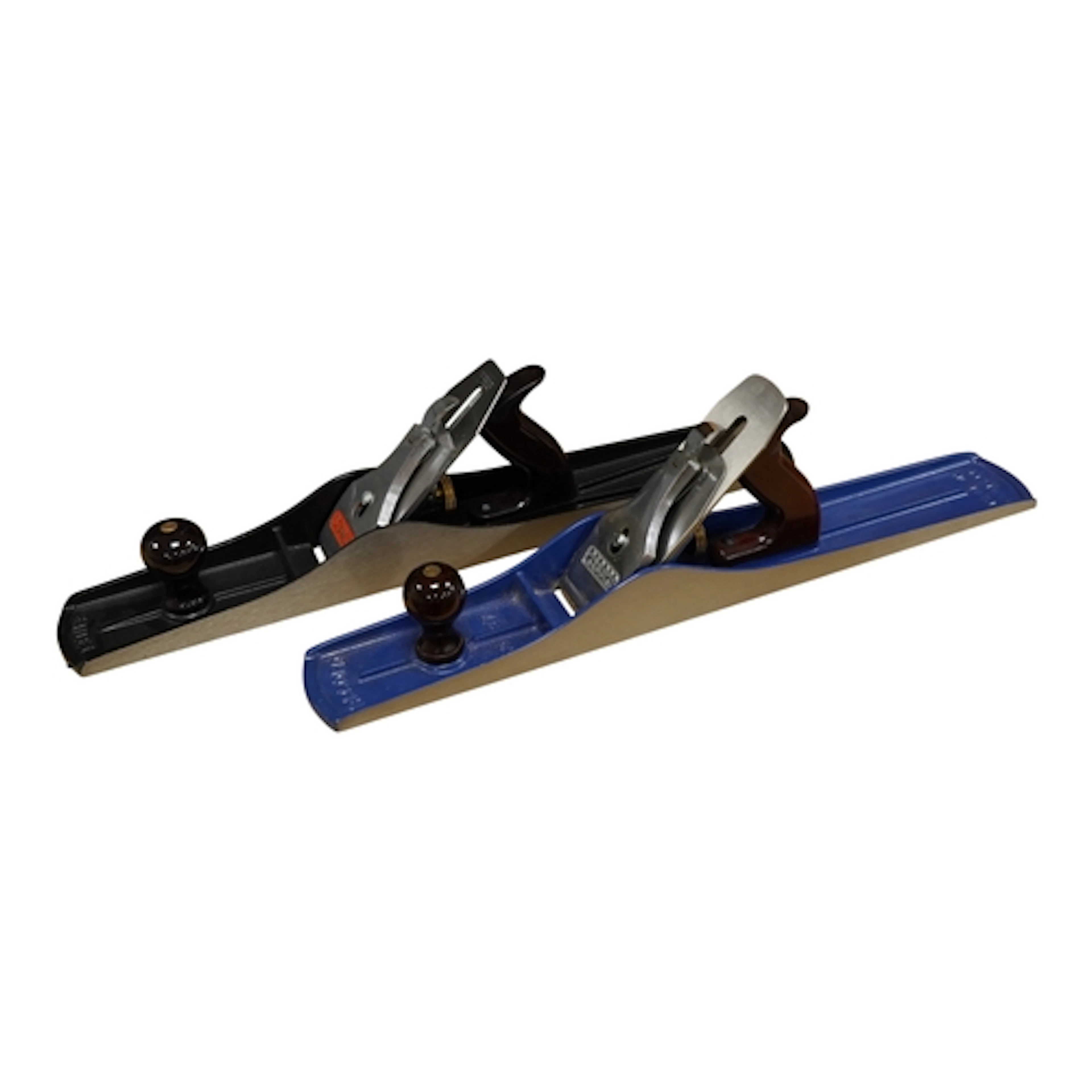 Two No.7 jointer planes; a Stanley Bailey No.7 with corrugat...