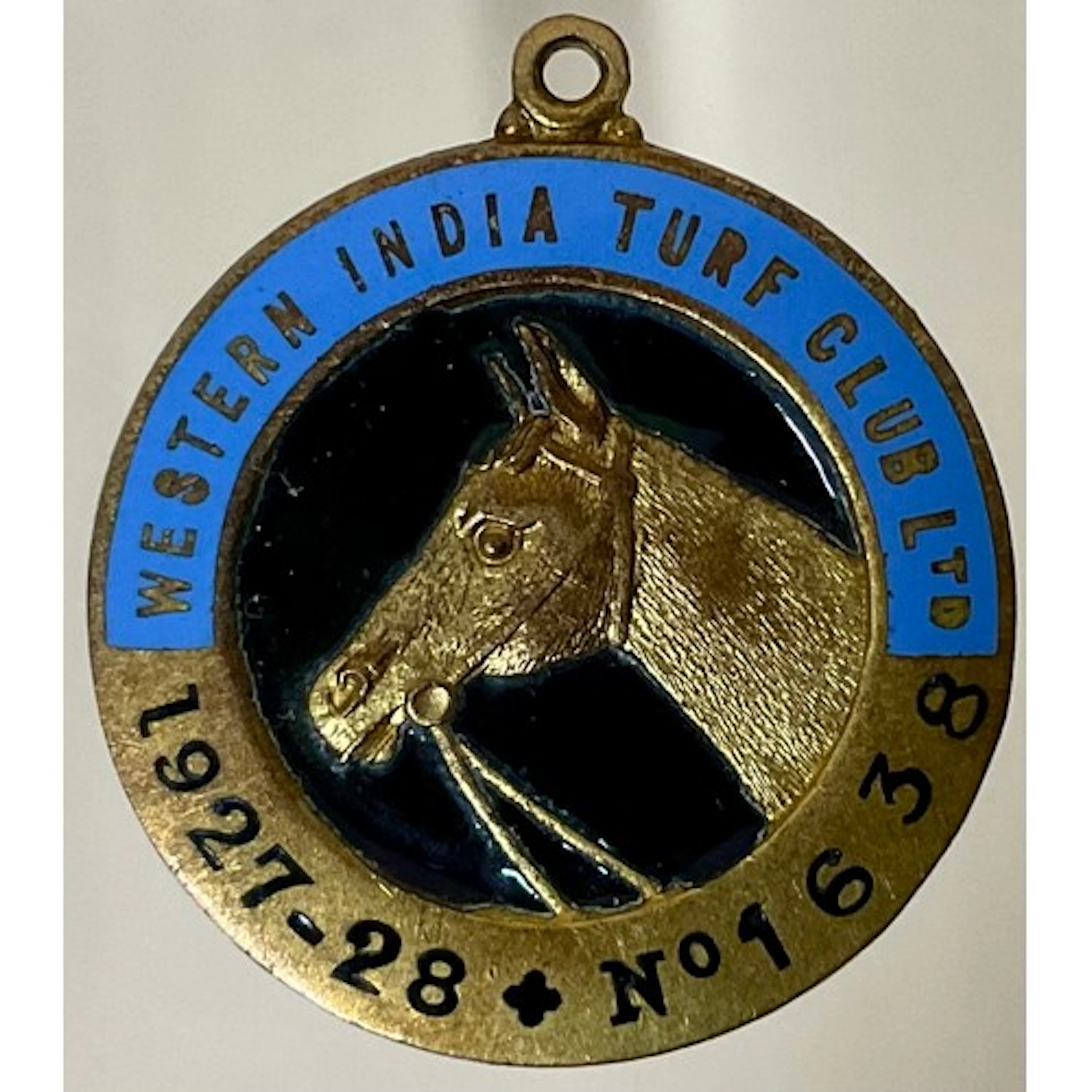 Country Pursuits - an early 20th century brass and enamel ho...