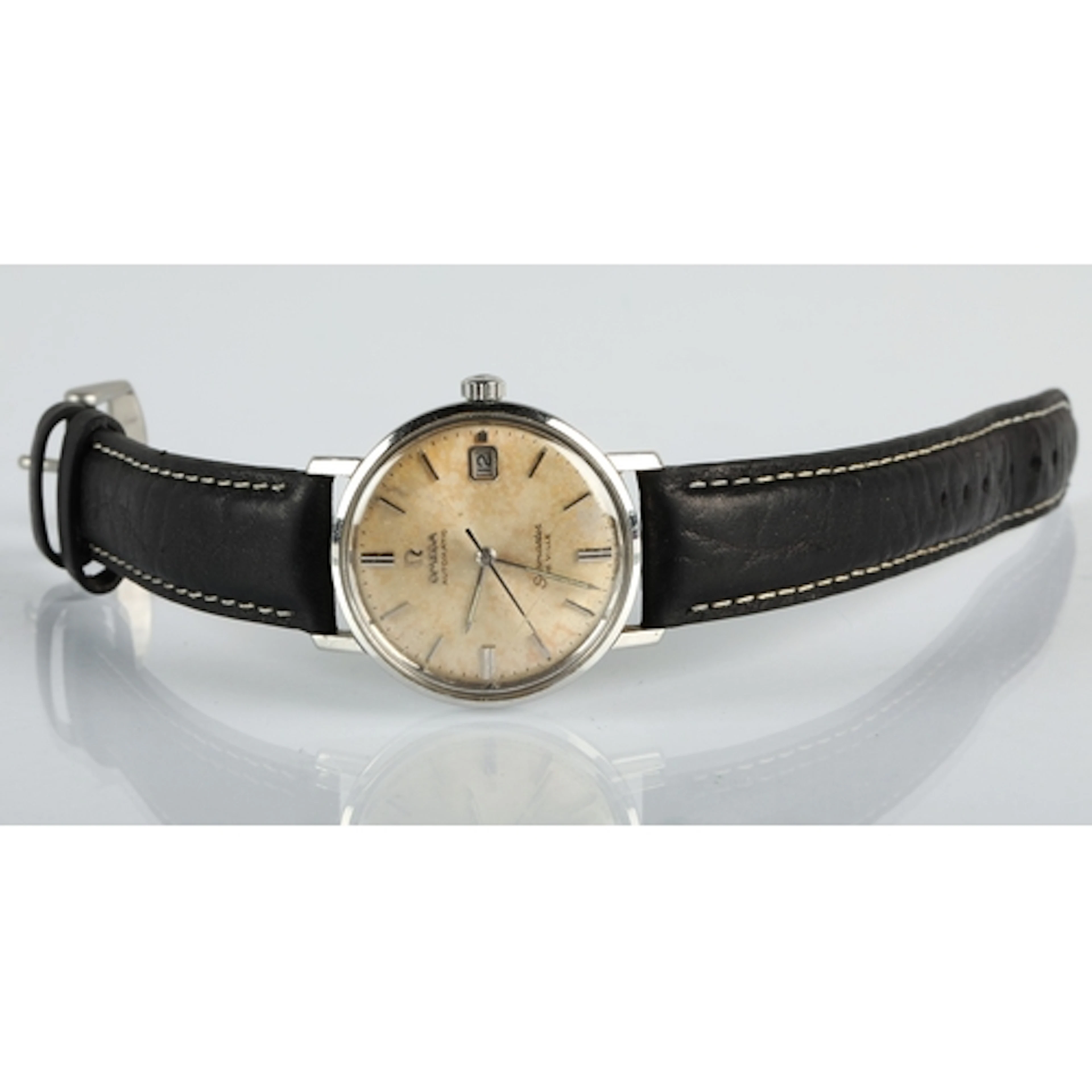 Omega automatic seamaster de ville gents wrist watch