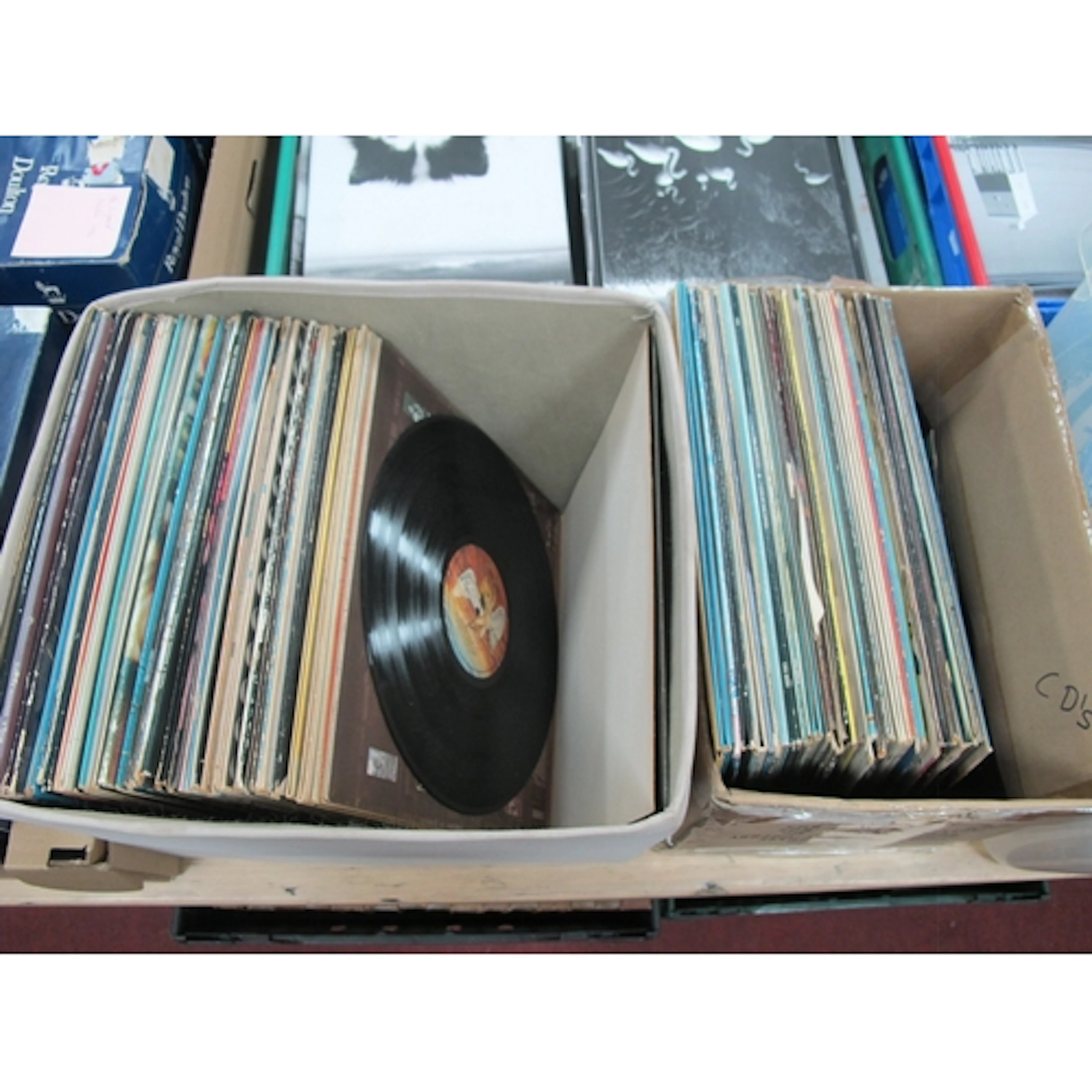 LP Records - Led Zeppelin, James Brown, Four Tops, T-Rex, Be...