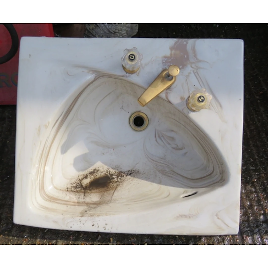 Marble Effect Sink approx. 59cm x 62cm