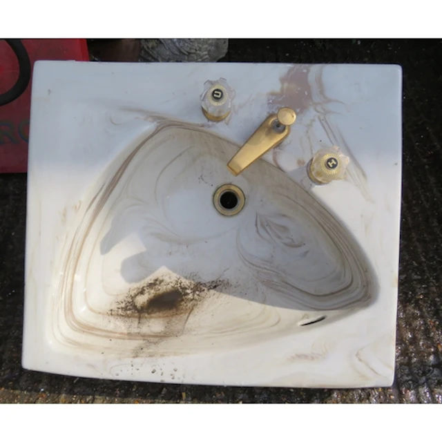 Marble Effect Sink approx. 59cm x 62cm