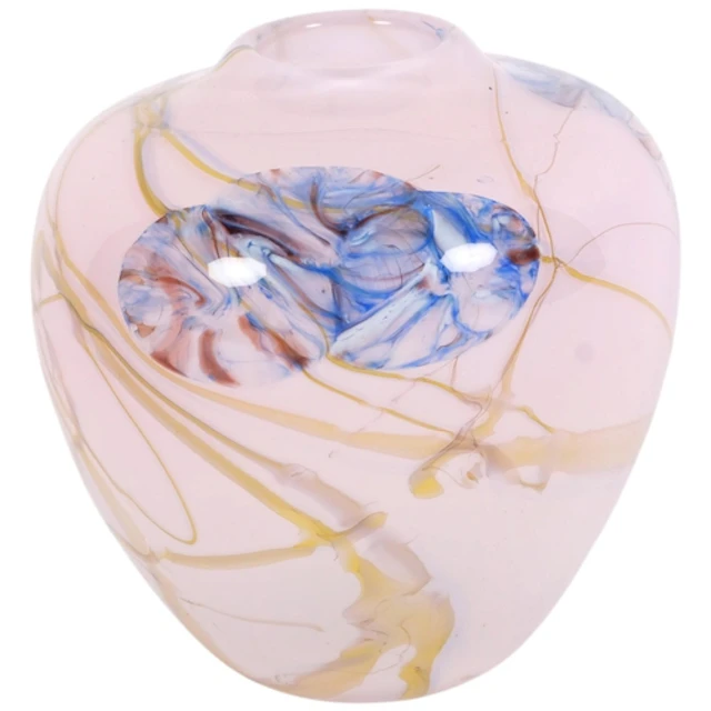 BARRY CULLEN (HOT GLASS WORKSHOP) - an Art glass vase, signe...