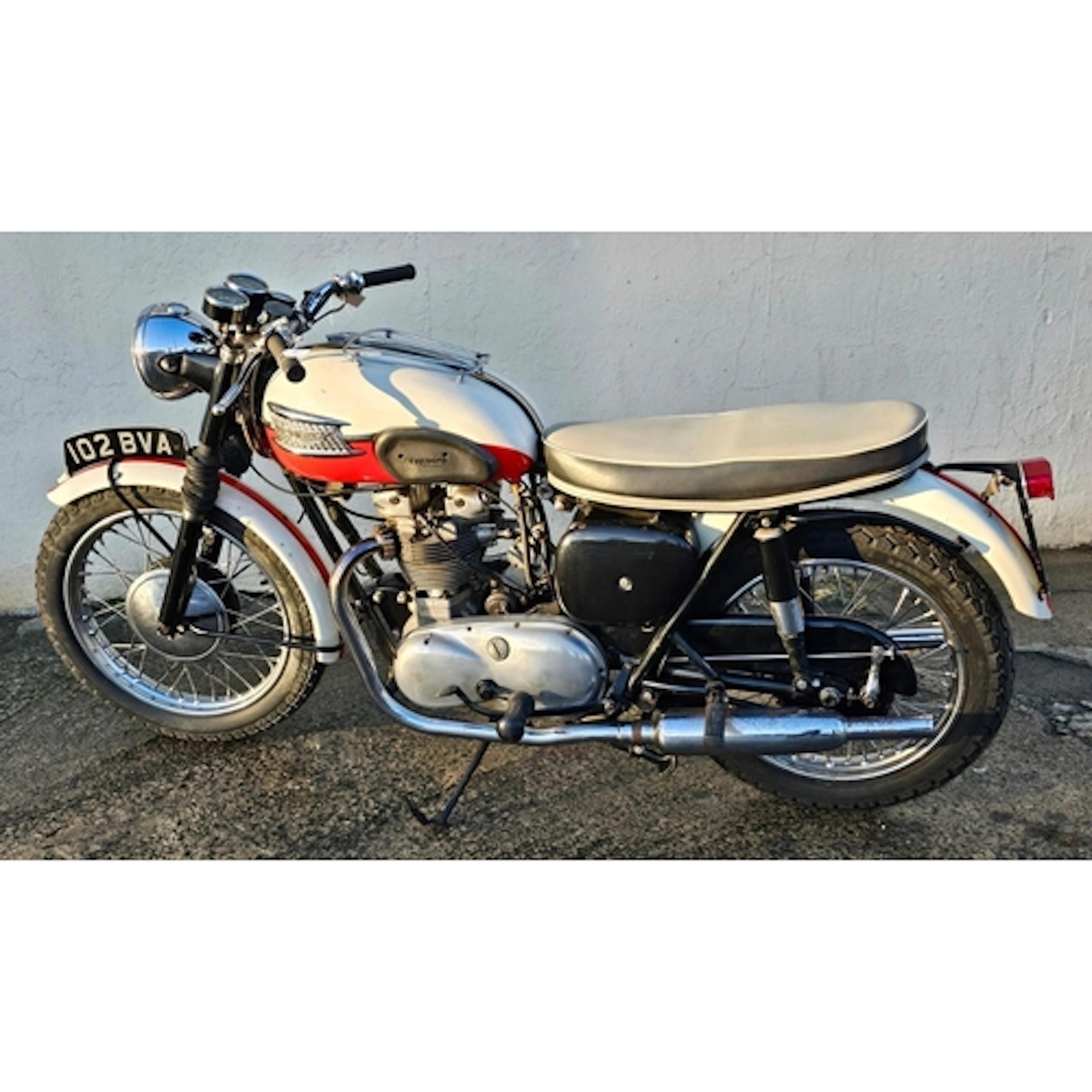 1961 Triumph TR6 'Trophy' 650ccs motorcycle, a pre-unit cons...