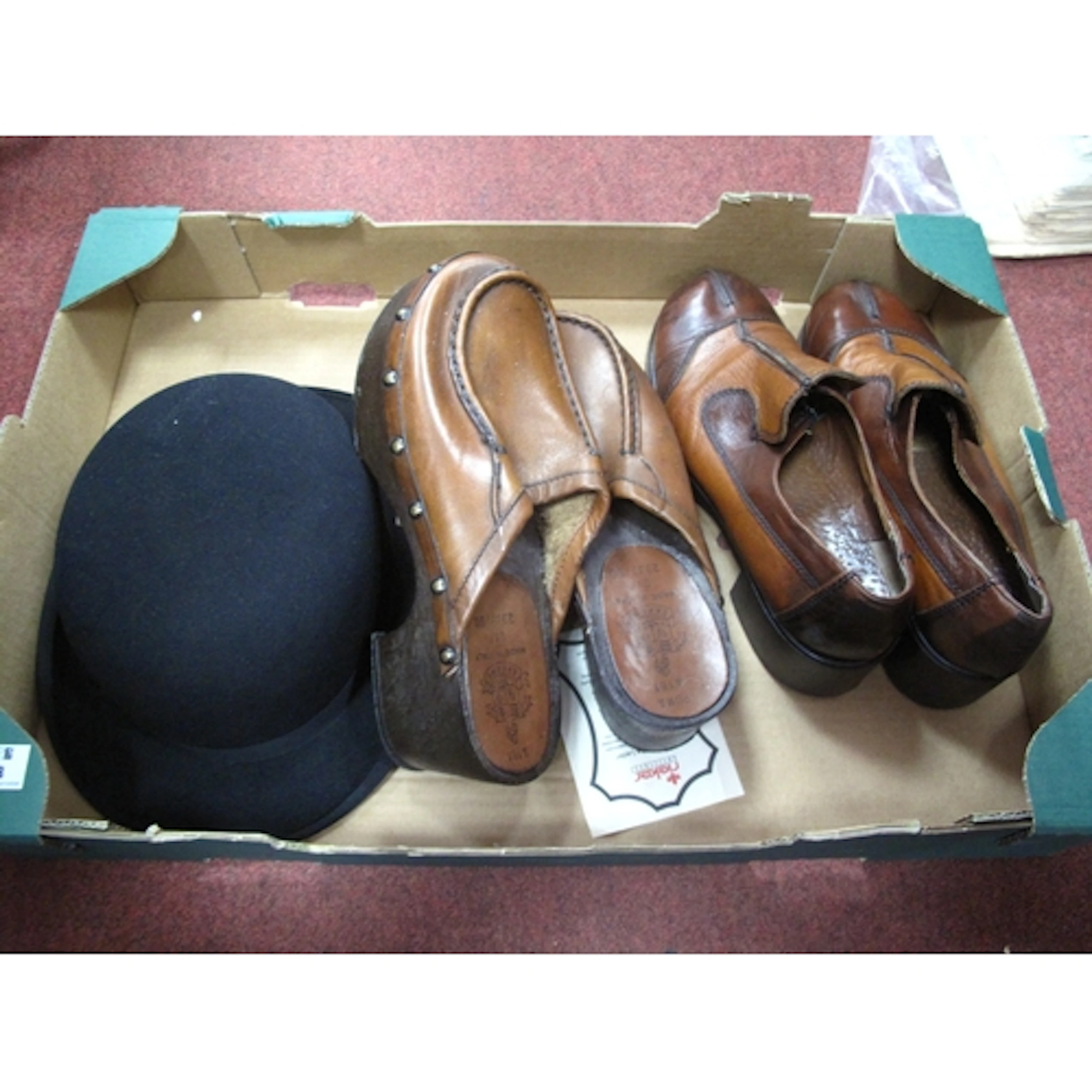 Saxone Italian Mens Platform Shoes Puma "A161" 01/2330/60 st...