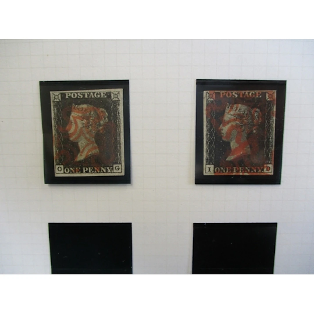 QV mainly used collection in one album, incl 1840 1d black (...