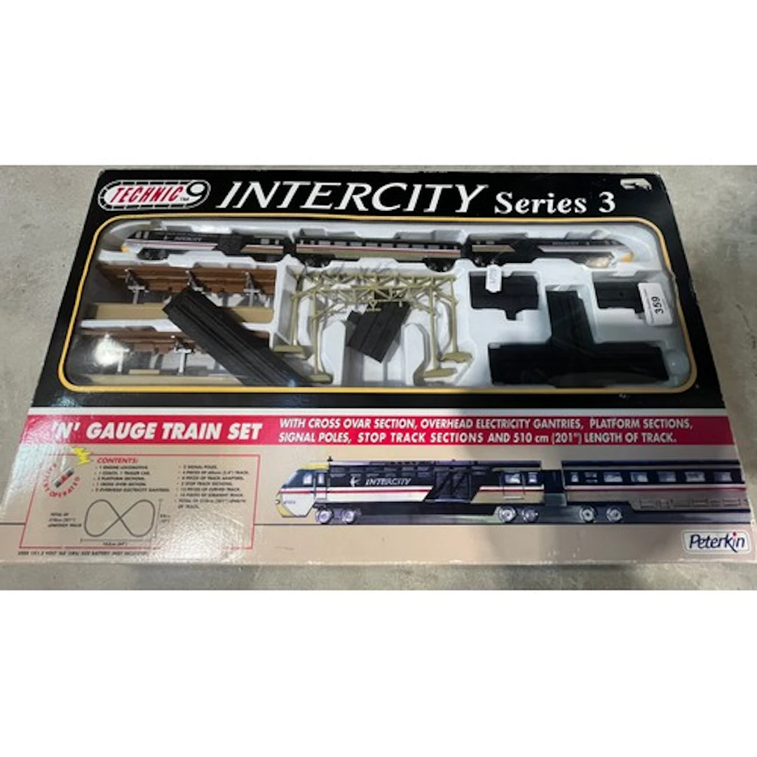 Technic Intercity series 3 boxed train set.