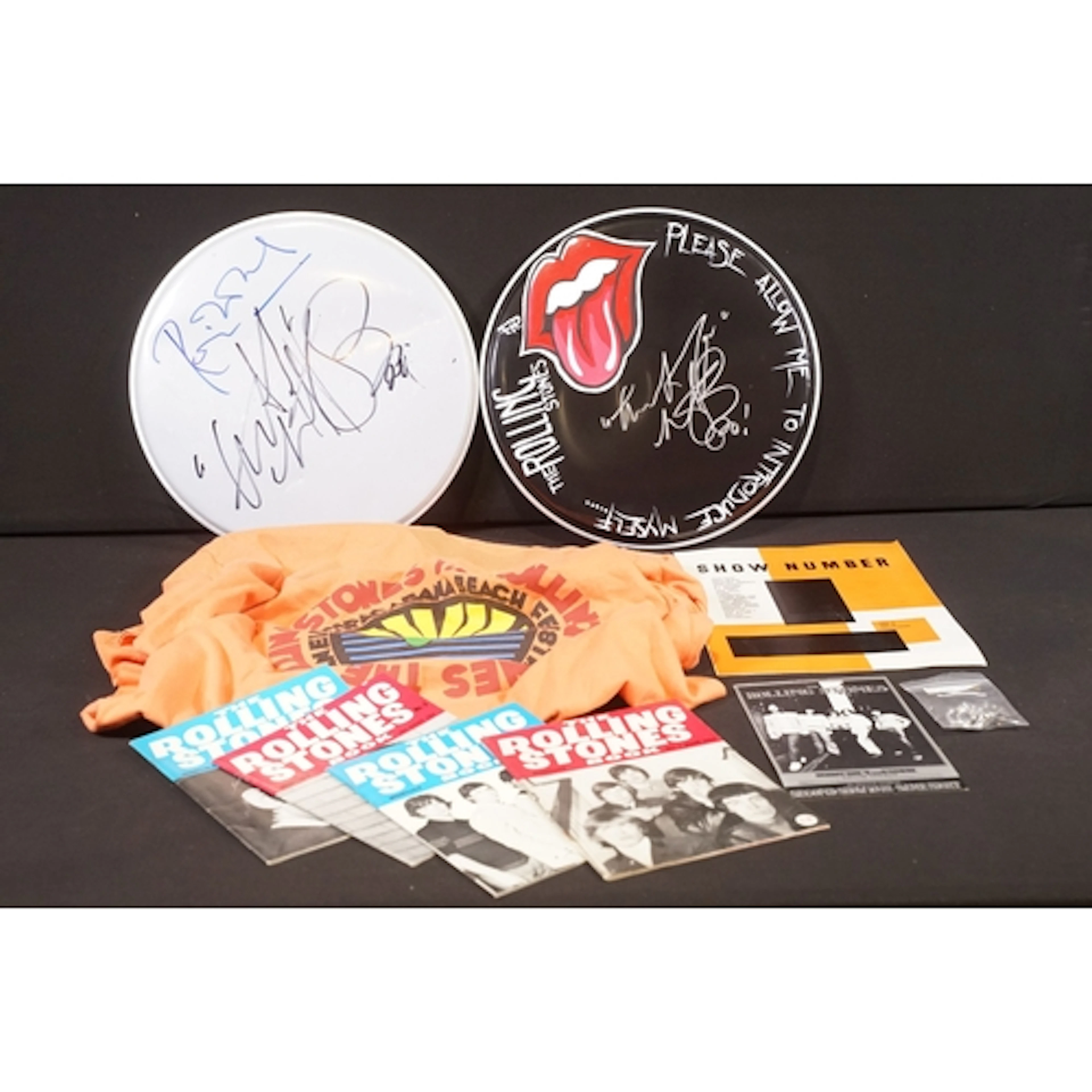 Memorabilia - 10 Rolling Stones memorabilia items to include...