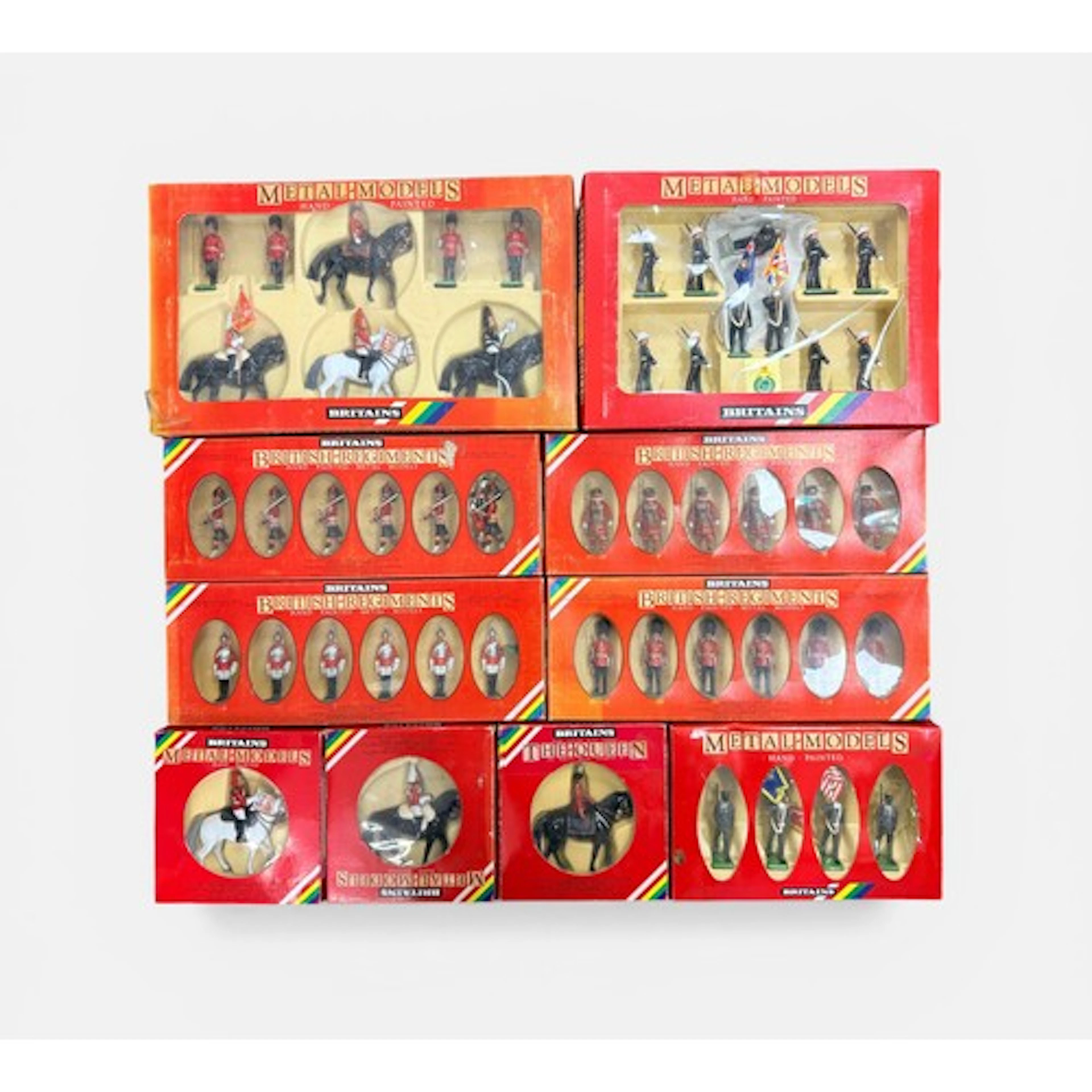 Britains Model Soldier boxed sets with 7218 Her Majesty, Que...