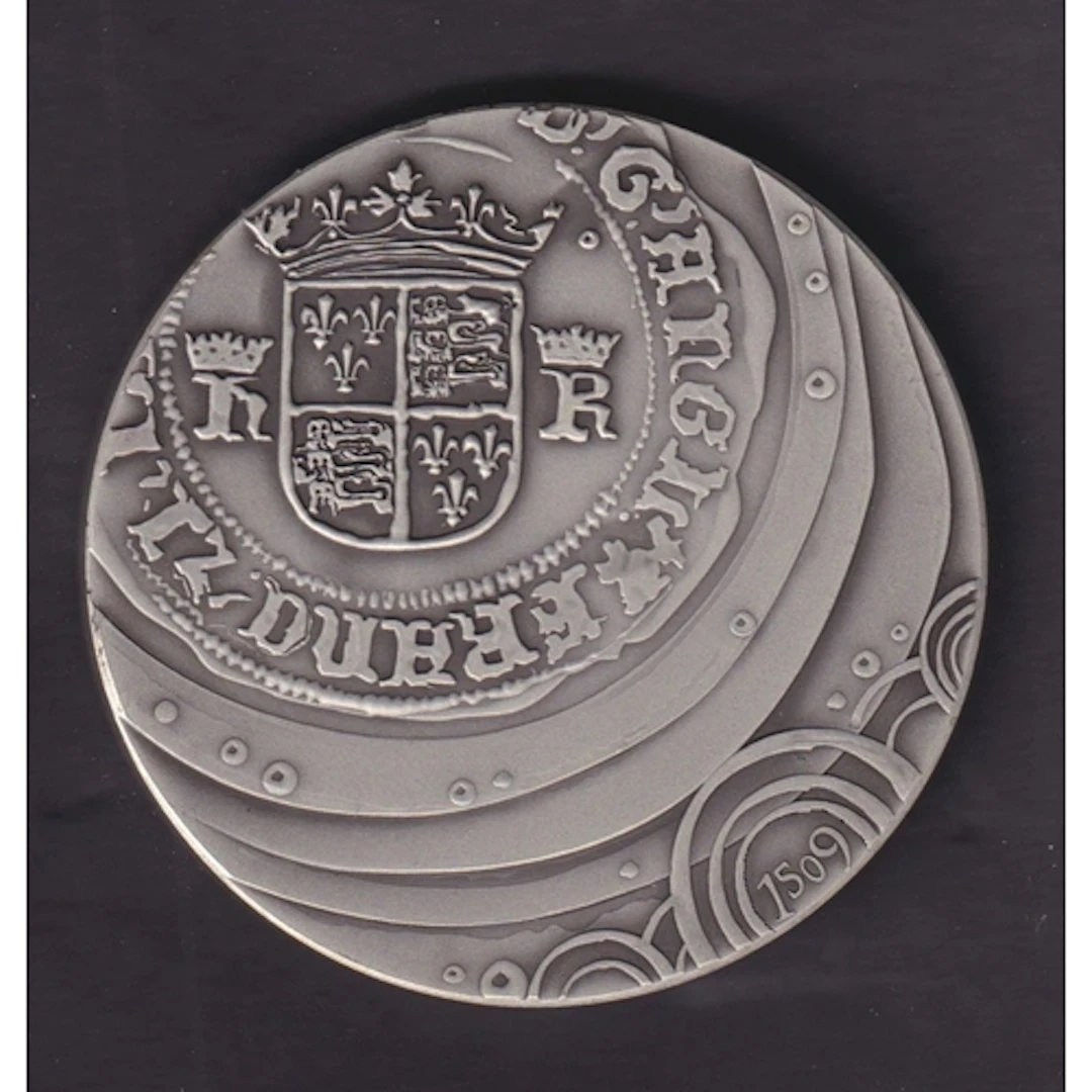 Royal Mint 2011 The Silver Medal: King Henry VIII Tudor Rose...