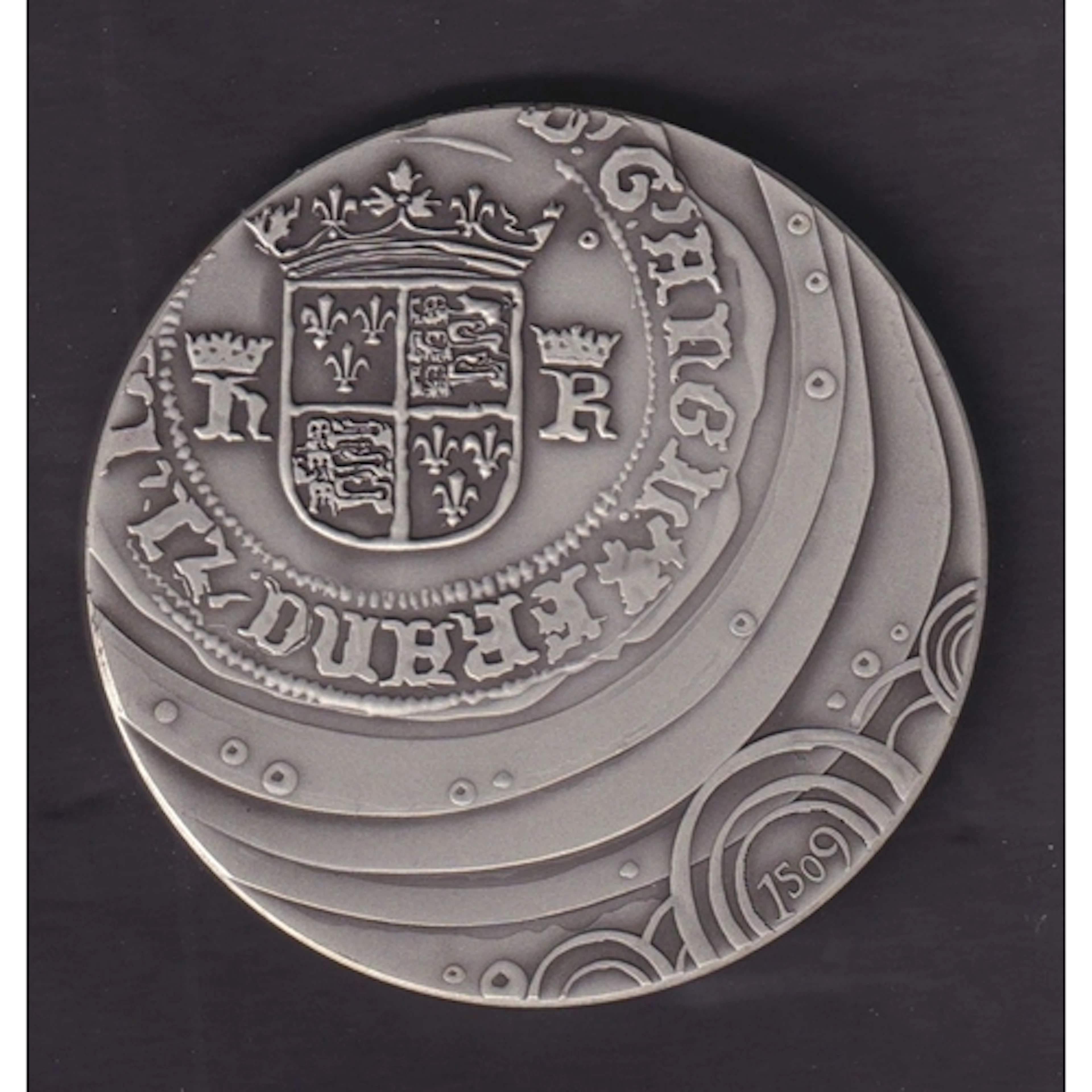 Royal Mint 2011 The Silver Medal: King Henry VIII Tudor Rose...