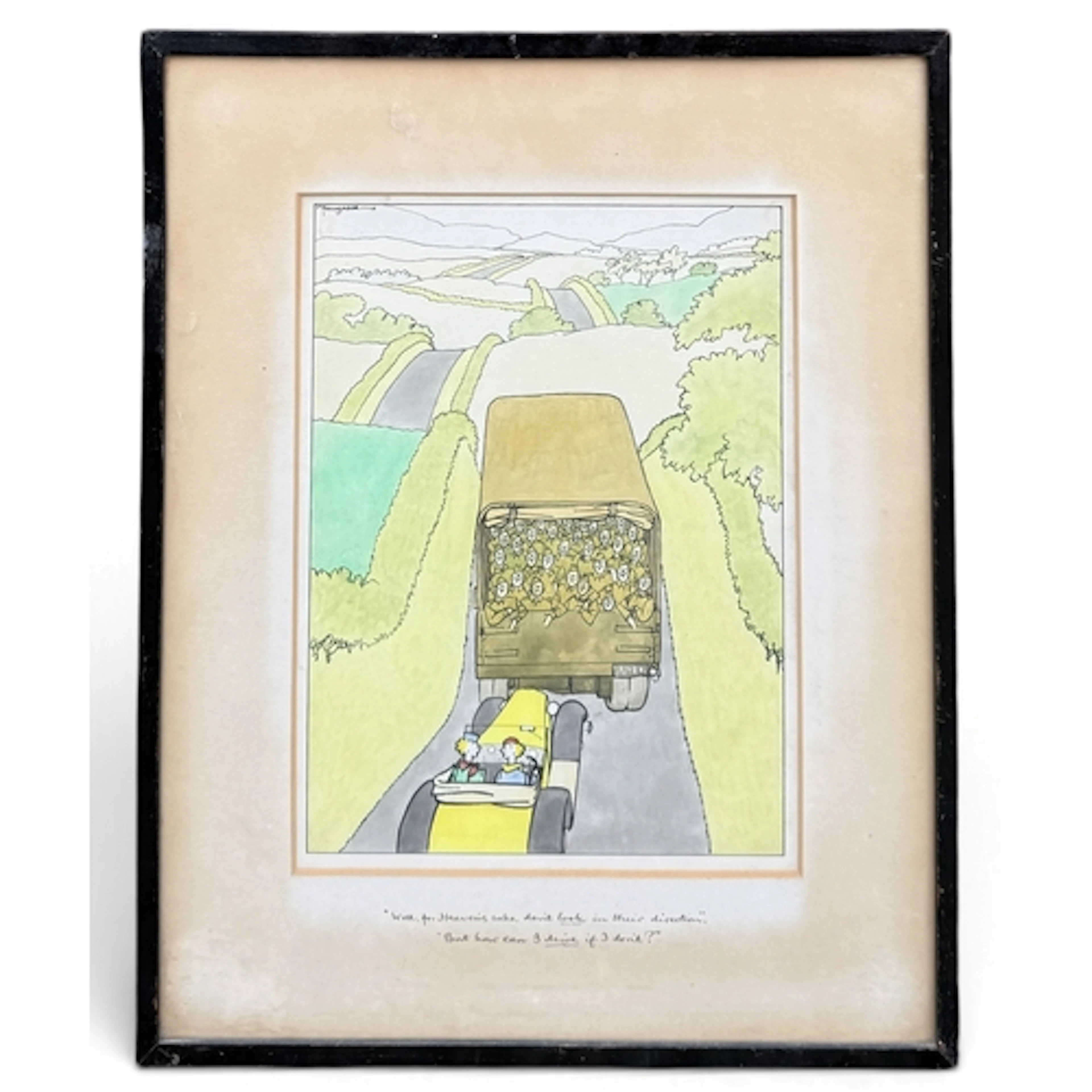 FOUGASSE (CYRIL KENNETH BIRD (BRITISH 1887-1965): MILITARY C...