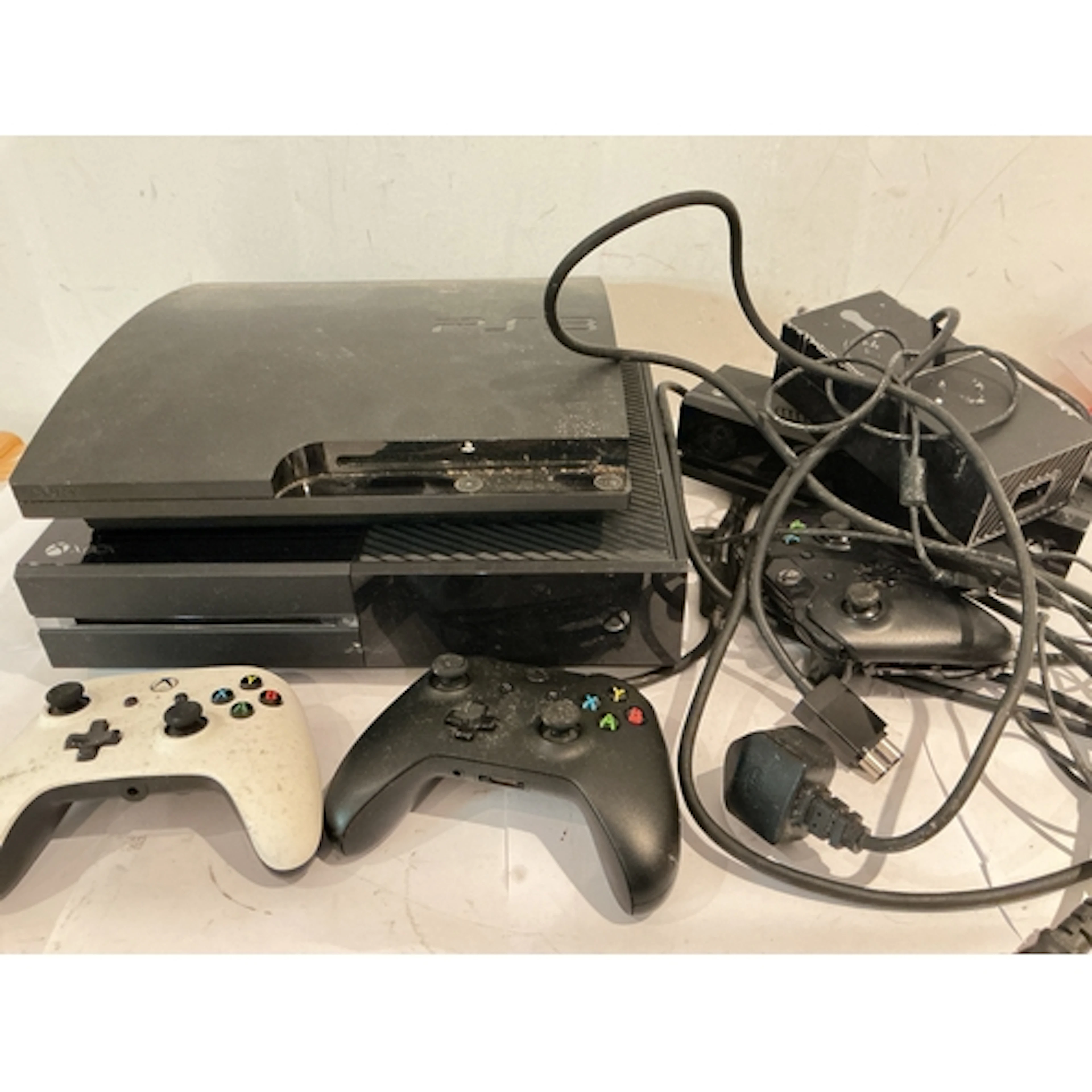 A PlayStation 3 And Xbox 1 With Accessories. No Reserve.