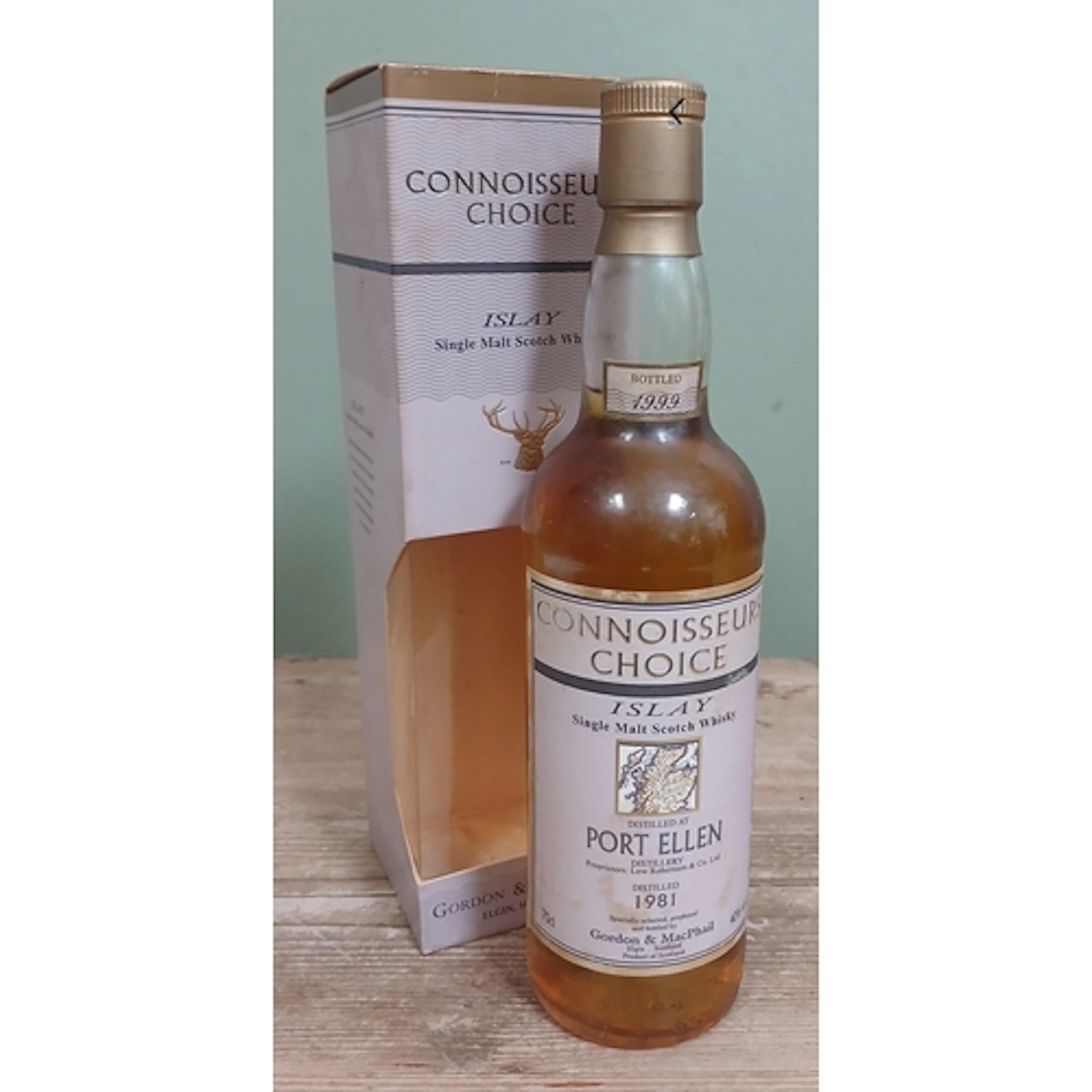 Connoisseurs Choice Port Ellen 1981 Gordon & MacPhail single...