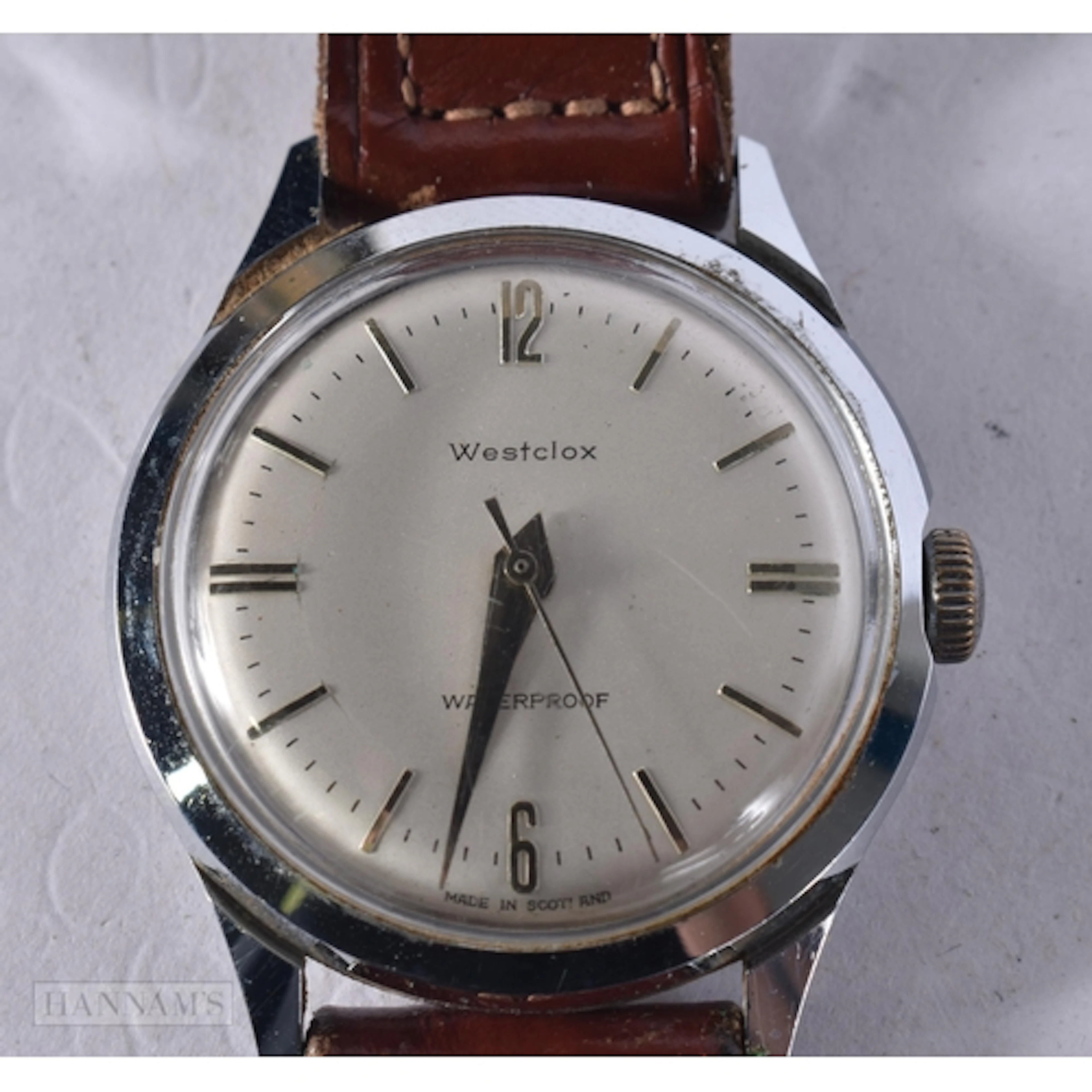 Westclox Hand Wind Dress Watch Working