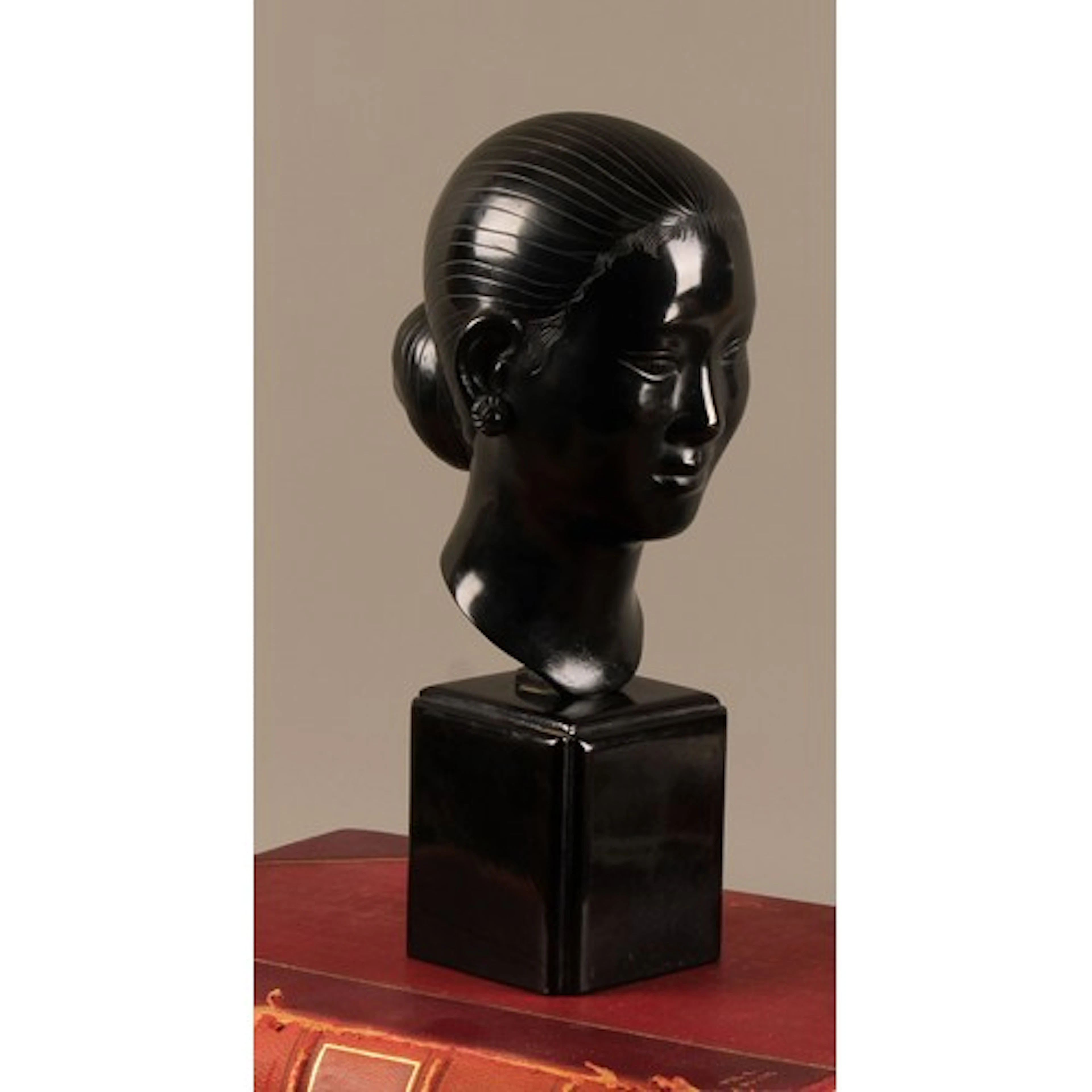 Gia Loi (Vietnamese 1897 - 1980), a dark patinated bronze, h...