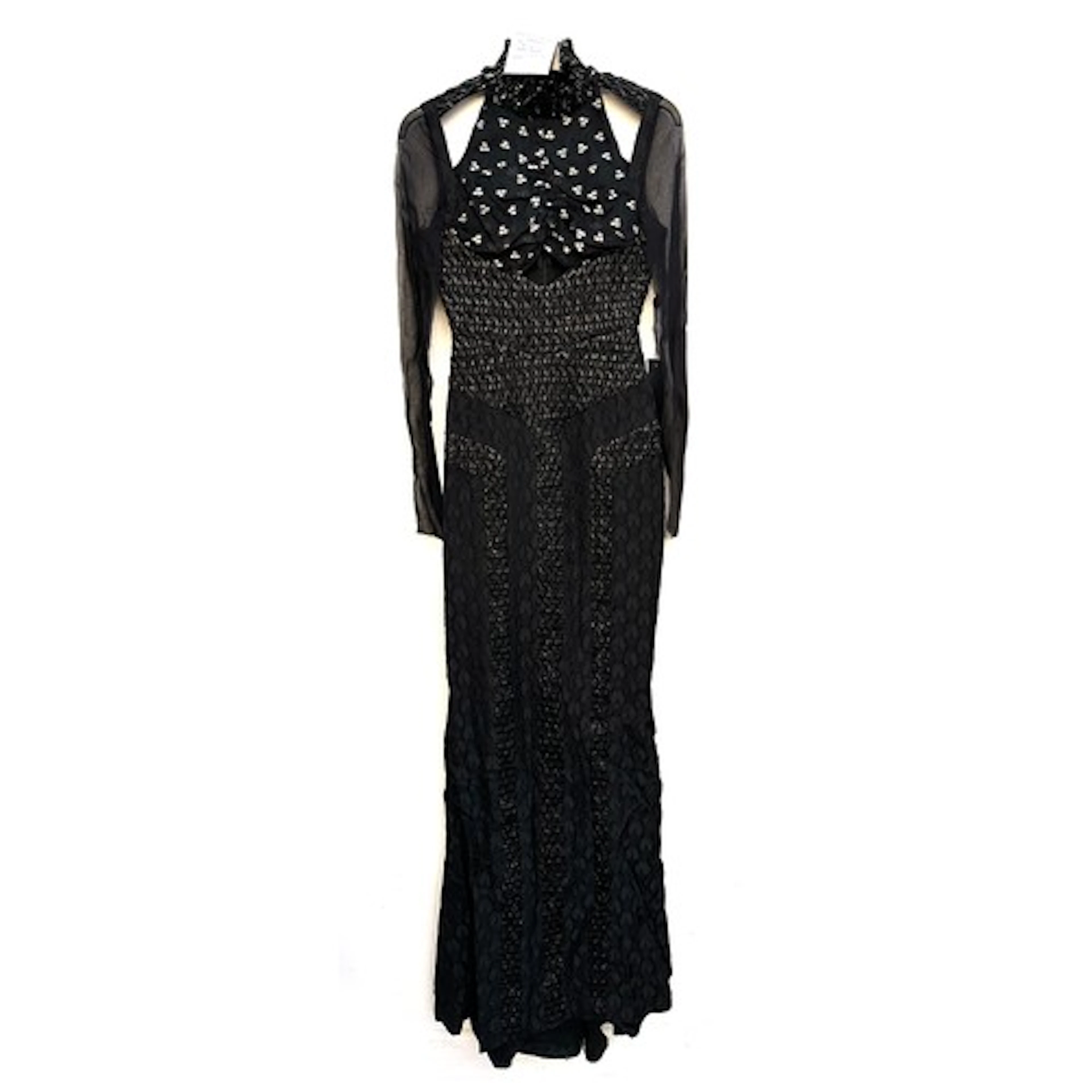 An Andrew Majtenyi, NWT, tri-point dress, size 8, RRP £840