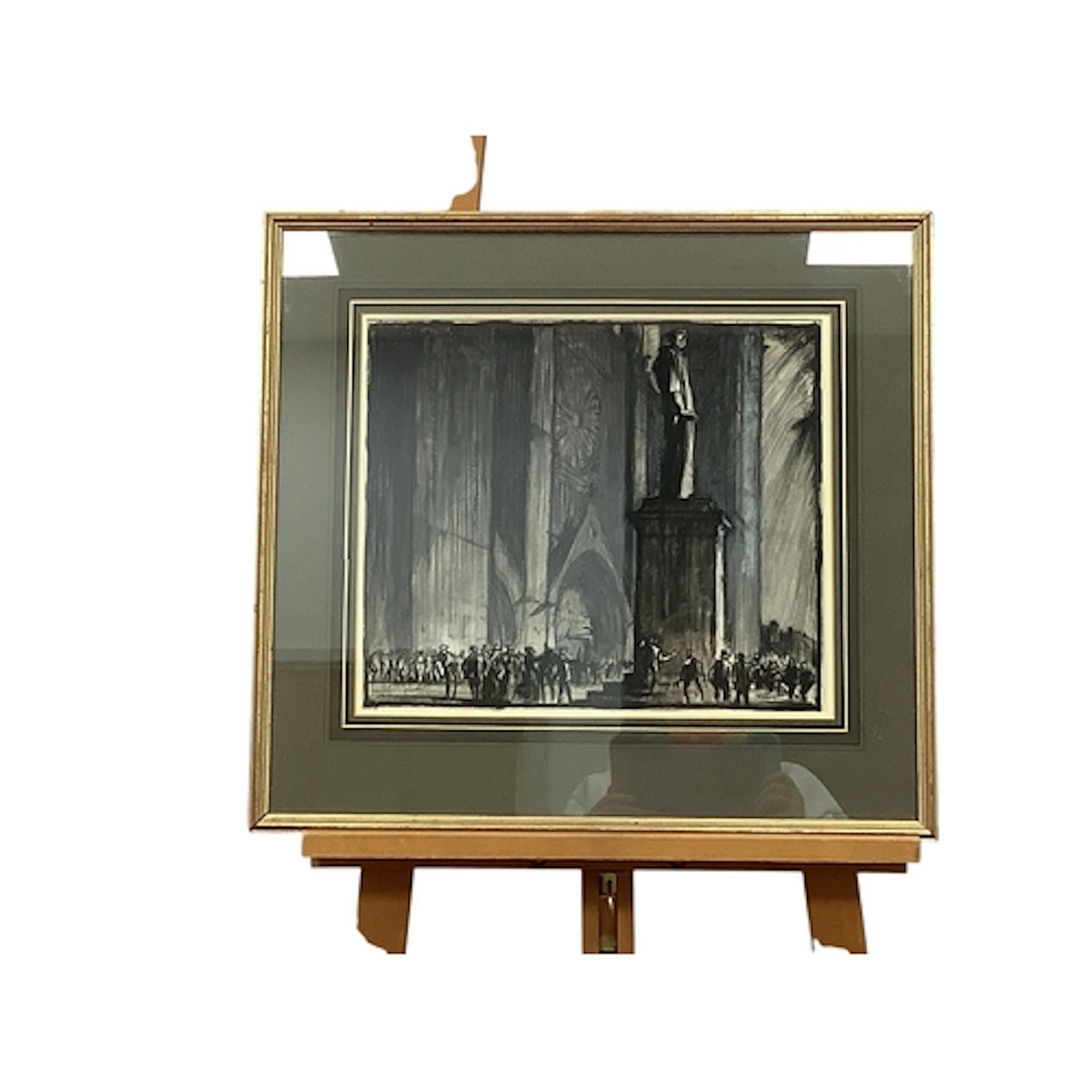 Sir Frank Brangwyn (1867 - 1956) 'The Cathedral', preparato...