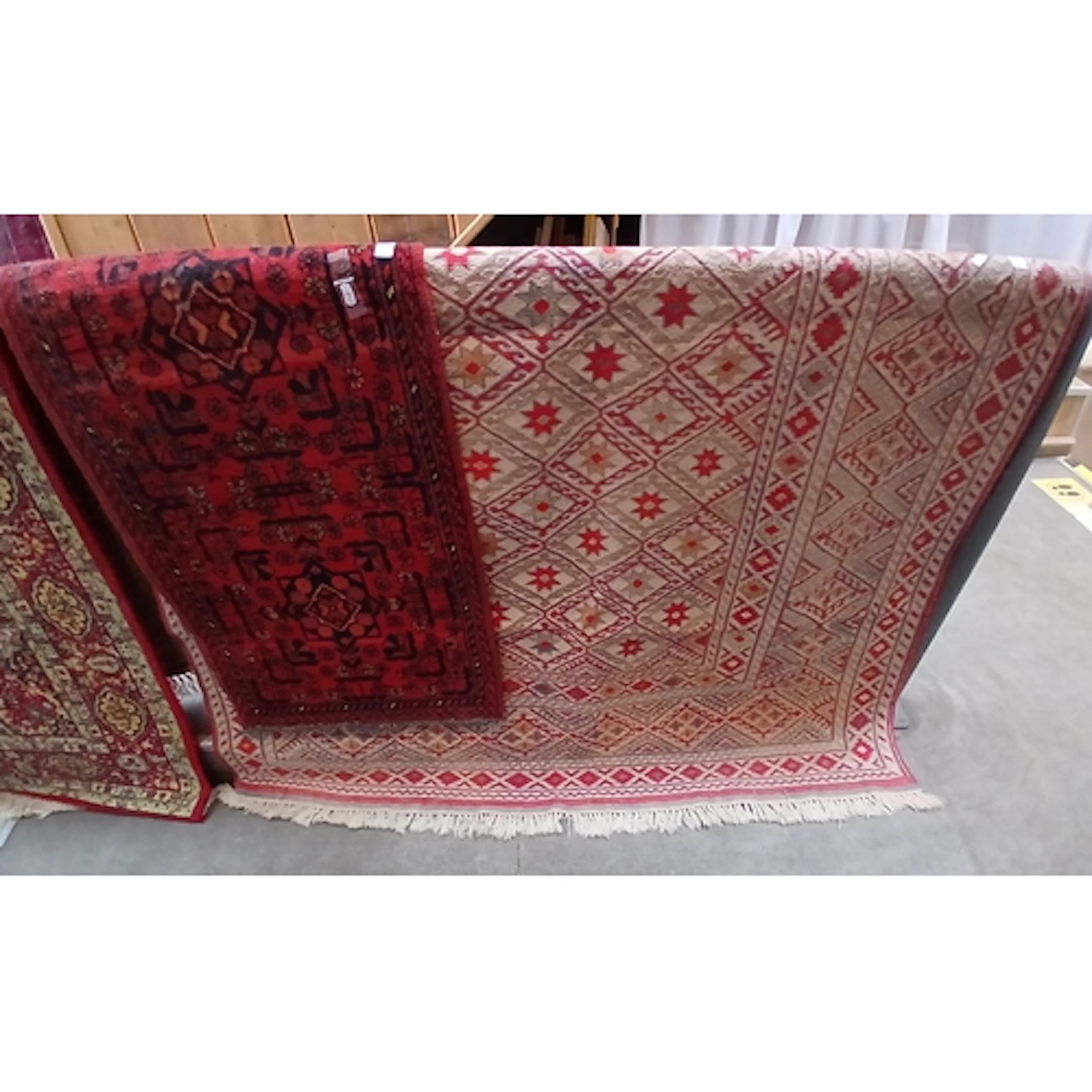 Two eastern carpets.