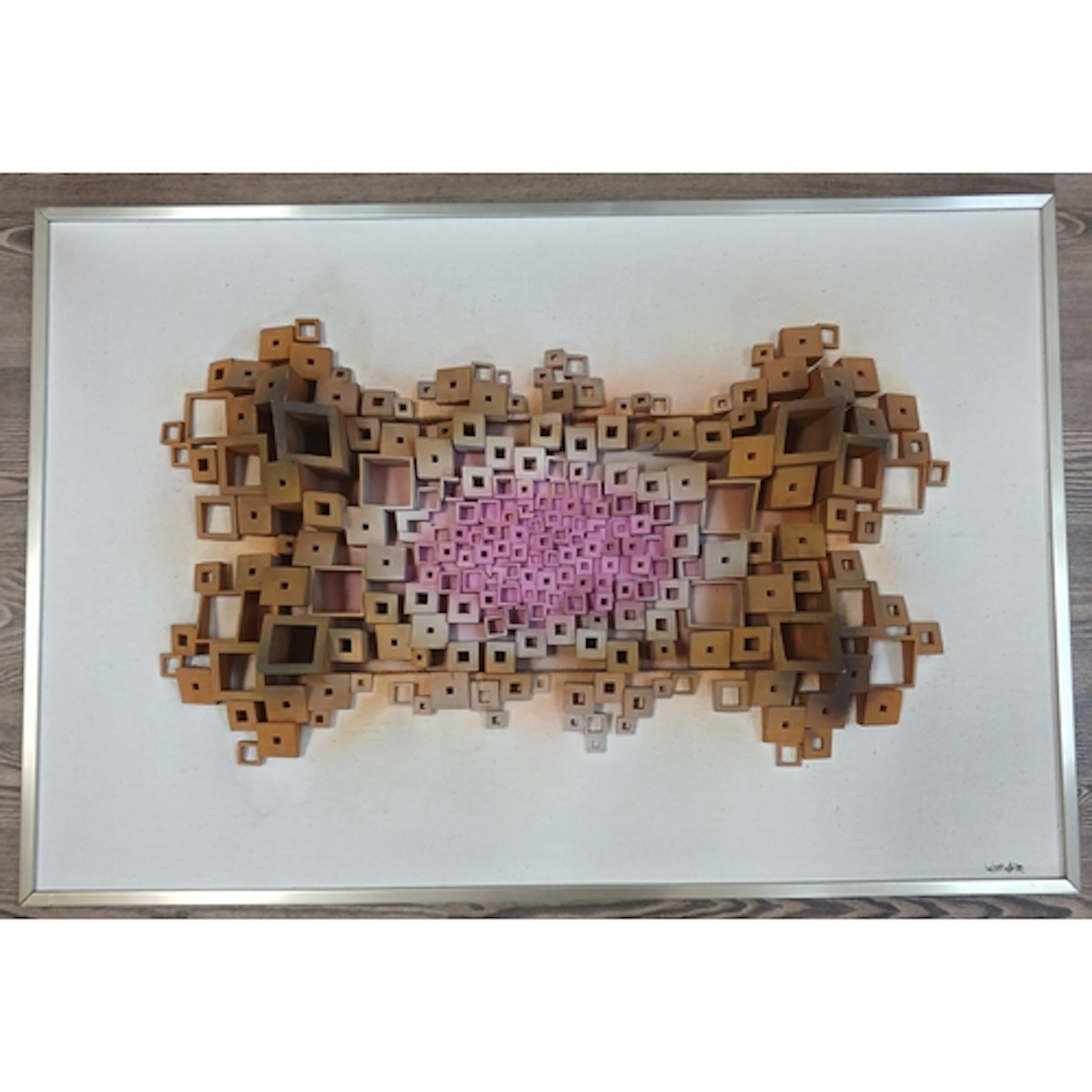 20th Century School, abstract, 3D mixed media, 65cm x 98cm, ...
