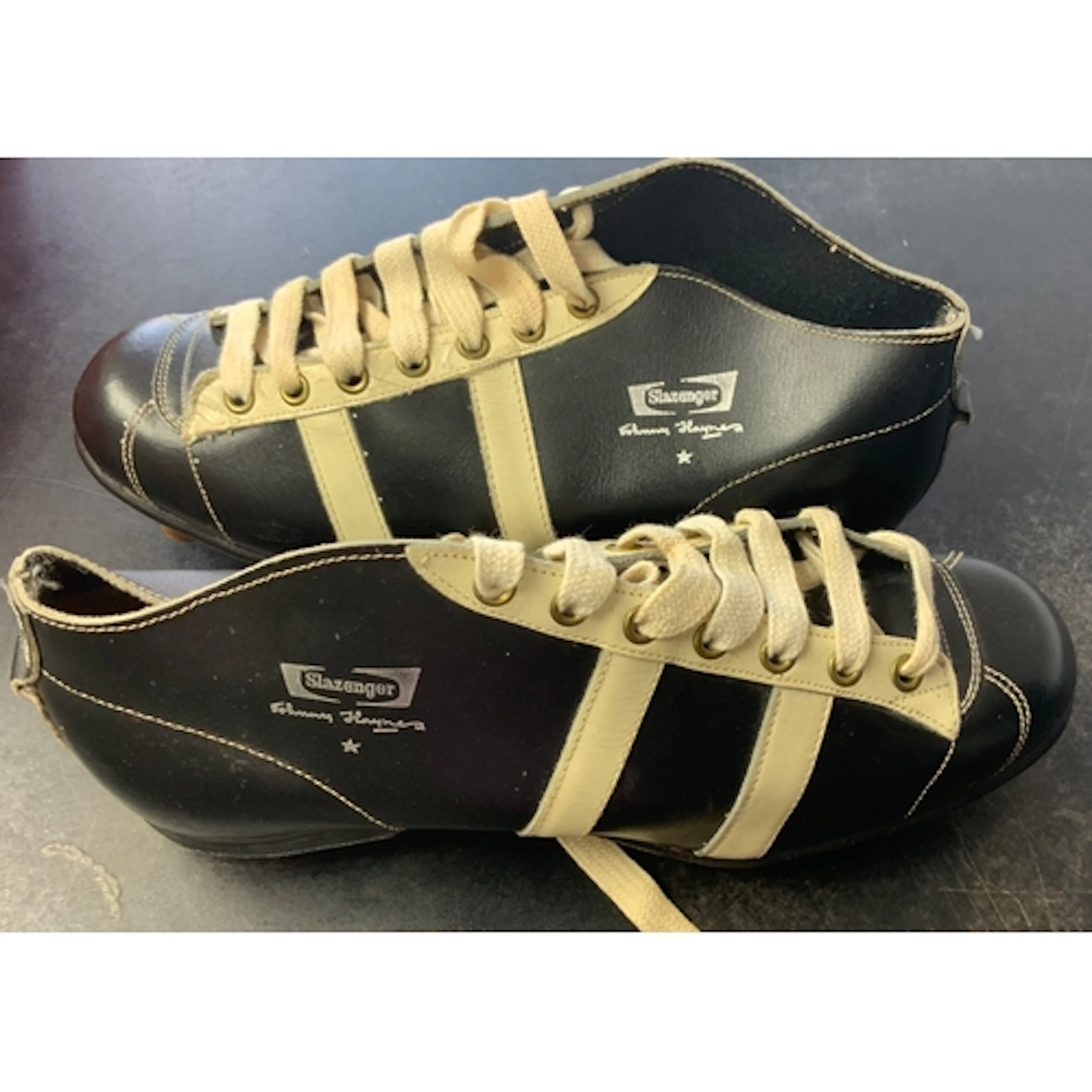 Johnny Haynes Fulham + England Slazenger Football Boots: Ori...