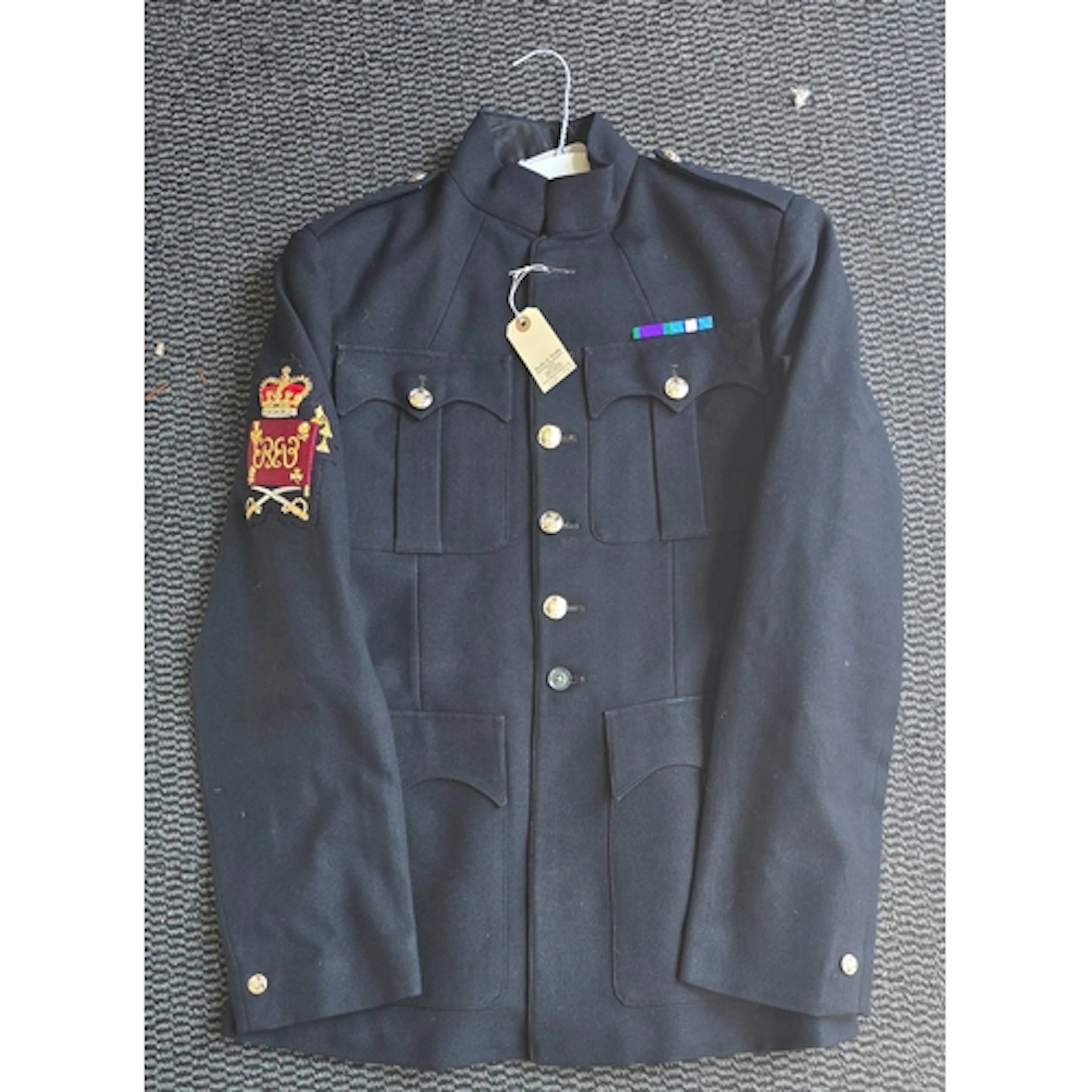 An ERII Grenadier Guards Blue Patrol Jacket with Colour Serg...