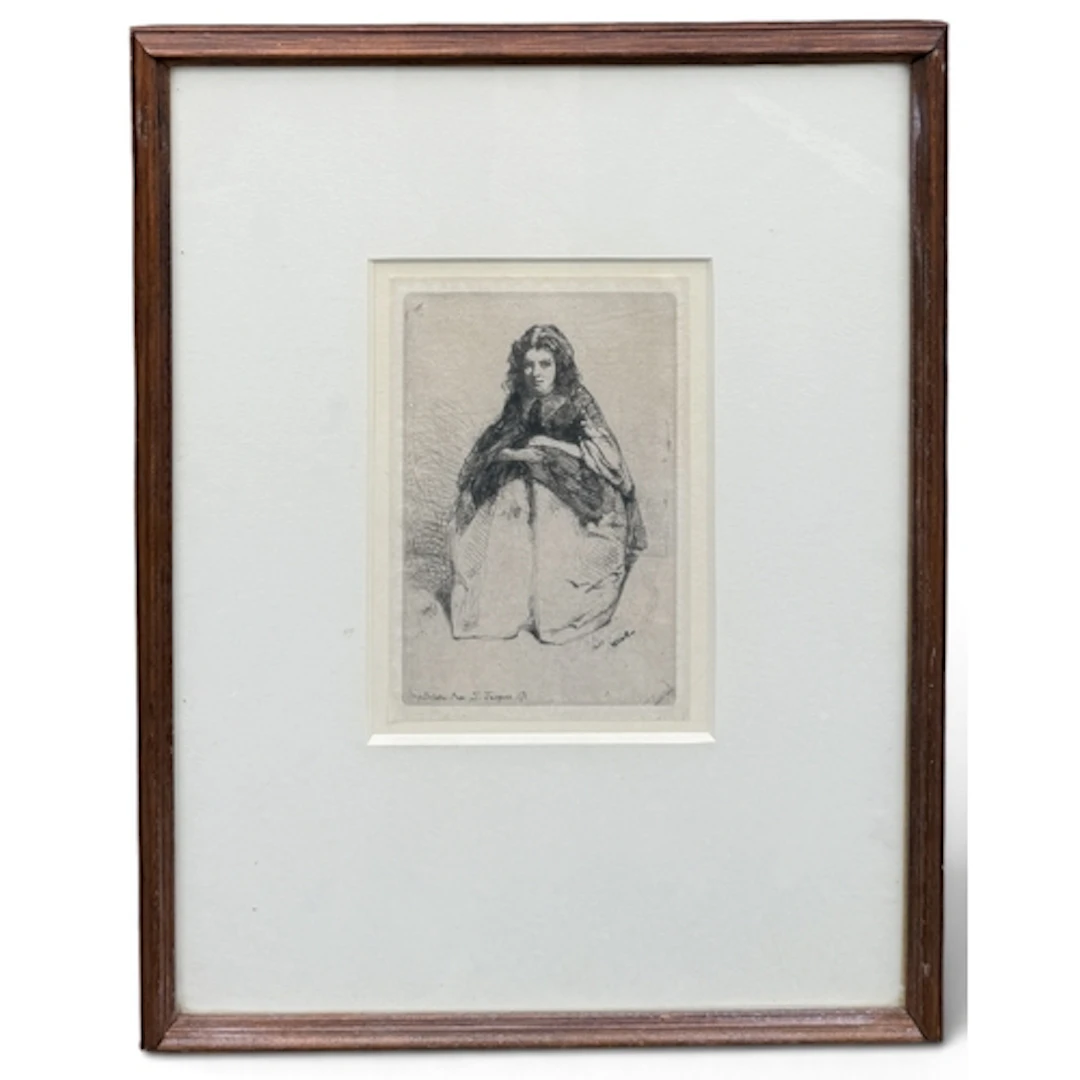 JAMES ABBOTT MCNEILL WHISTLER (AMERICAN, 1834-1903): 'FUMETT...