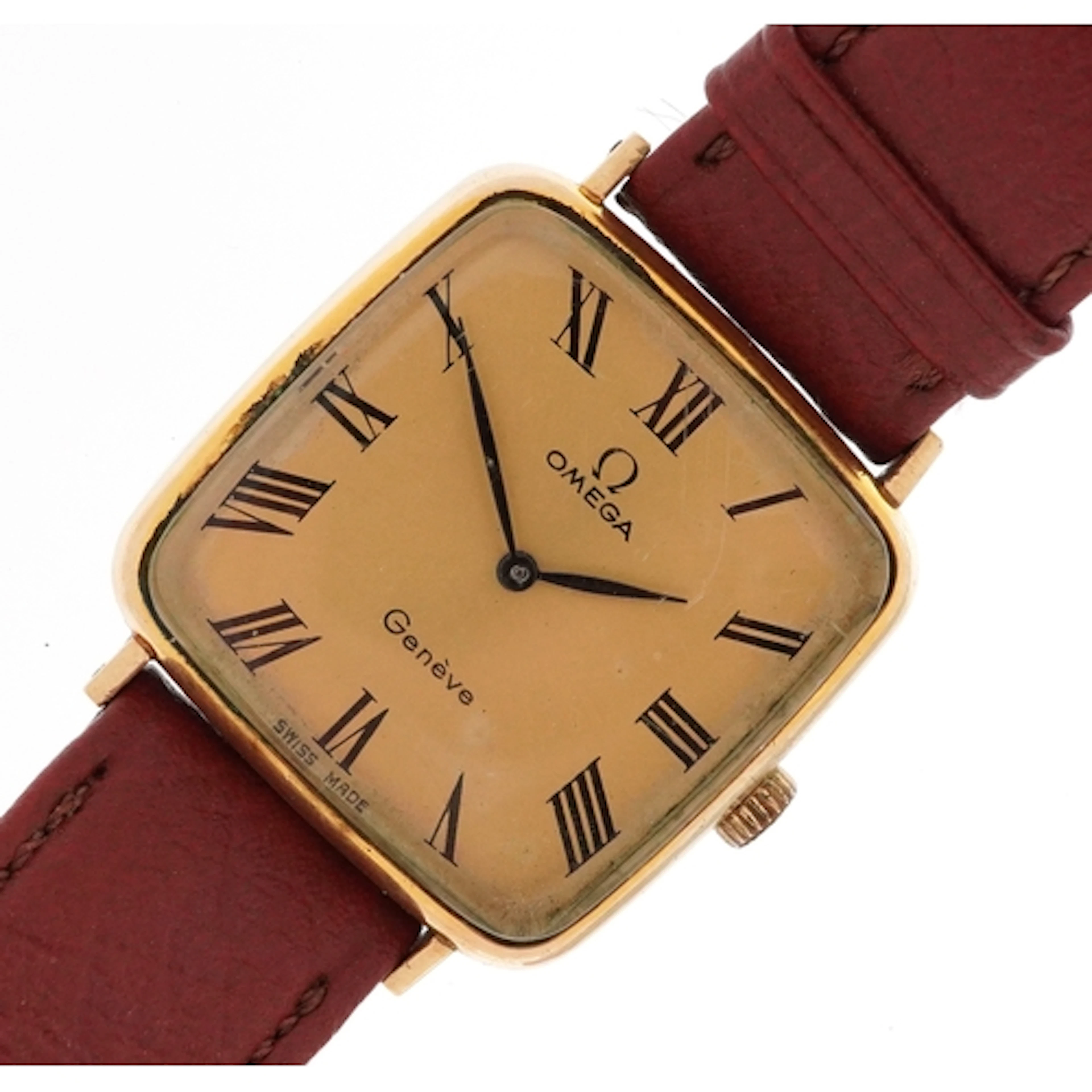 Omega, vintage gentlemen's Omega manual wind wristwatch, the...