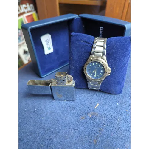 Montre Femme Claude Valentini Debonair – Acier Inoxydable, Affichage Analogique – Occasion