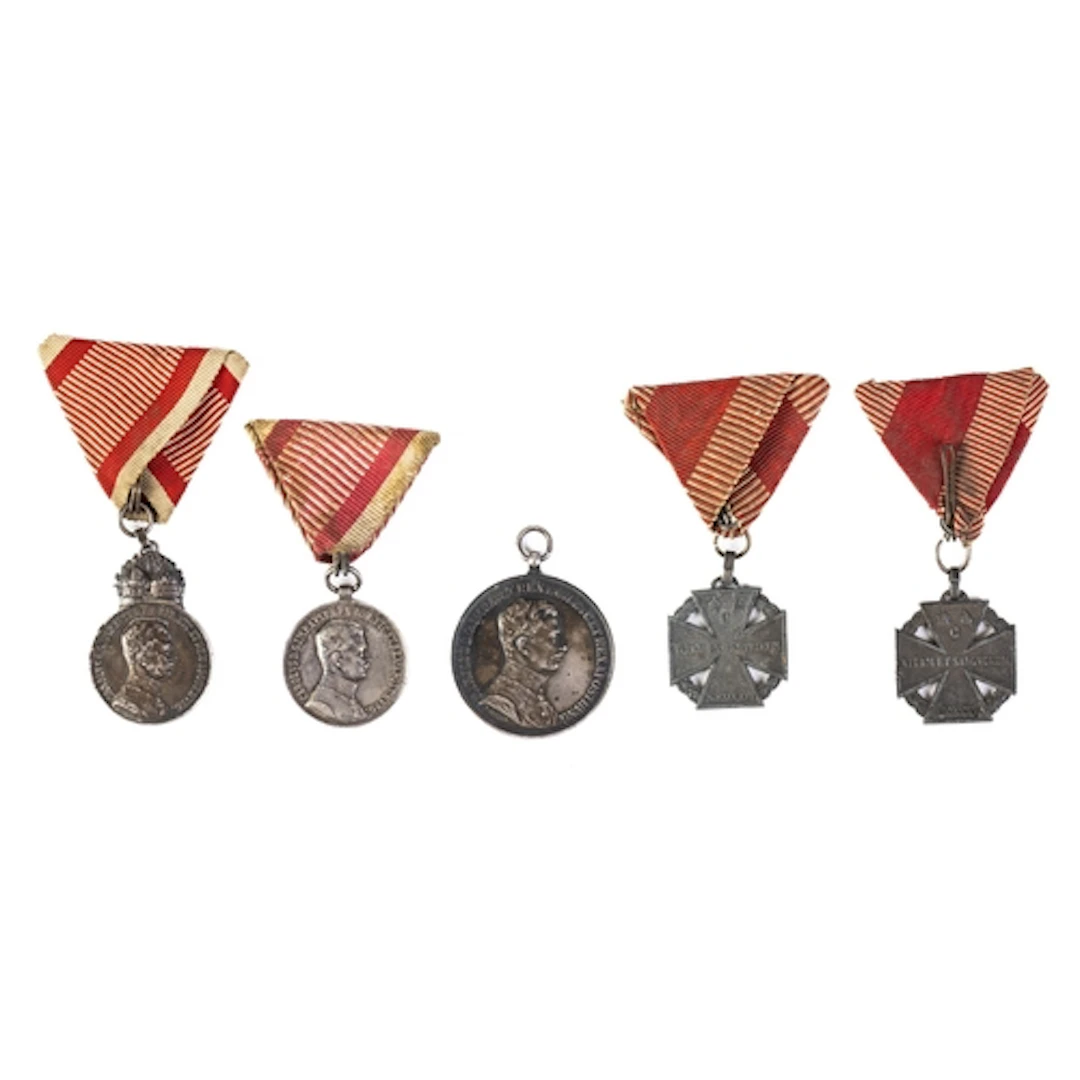 AUSTRIAN MEDAL RANGE. Austrian medal range to include; Milit...