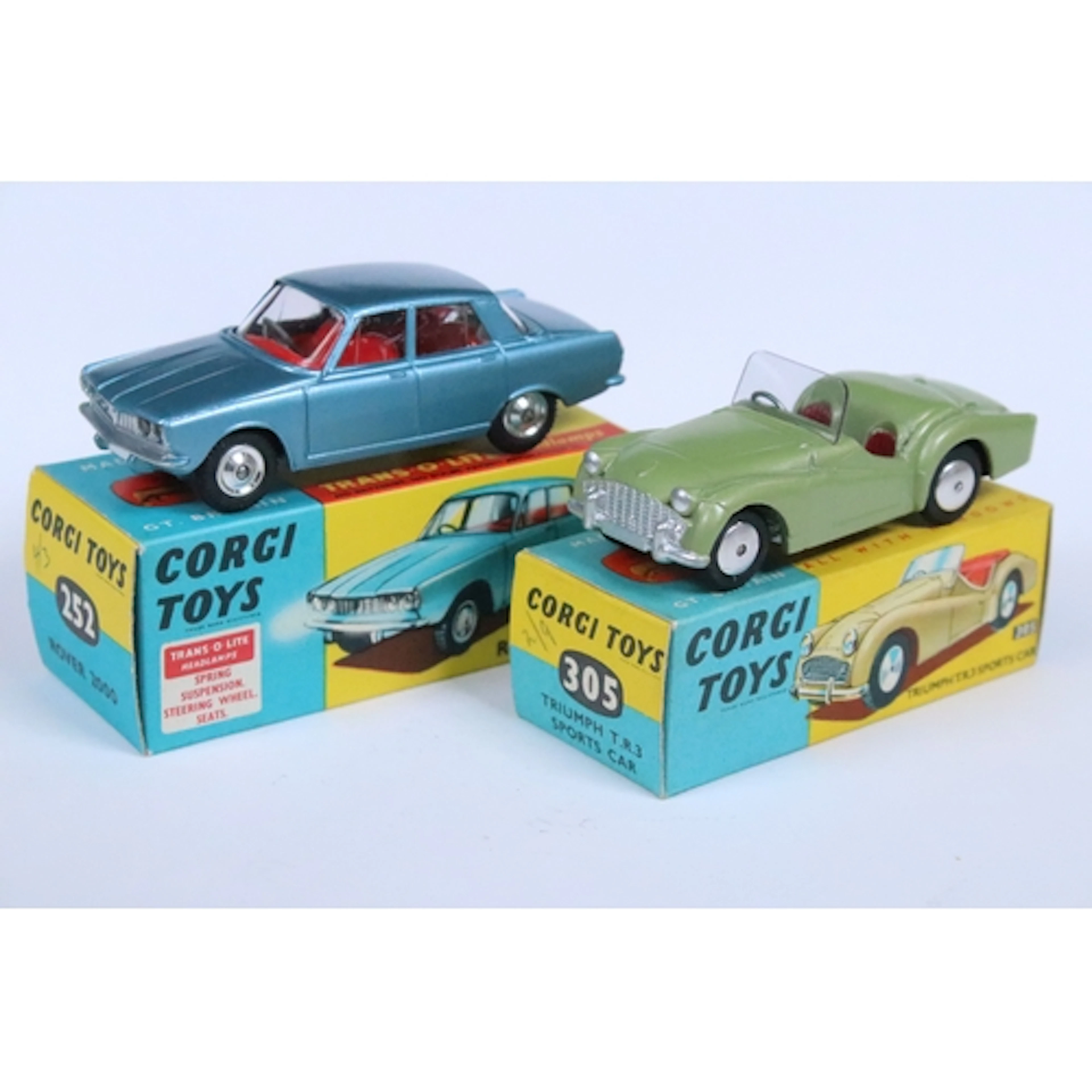 Two boxed Corgi diecast models to include 252 Rover 2000 in ...
