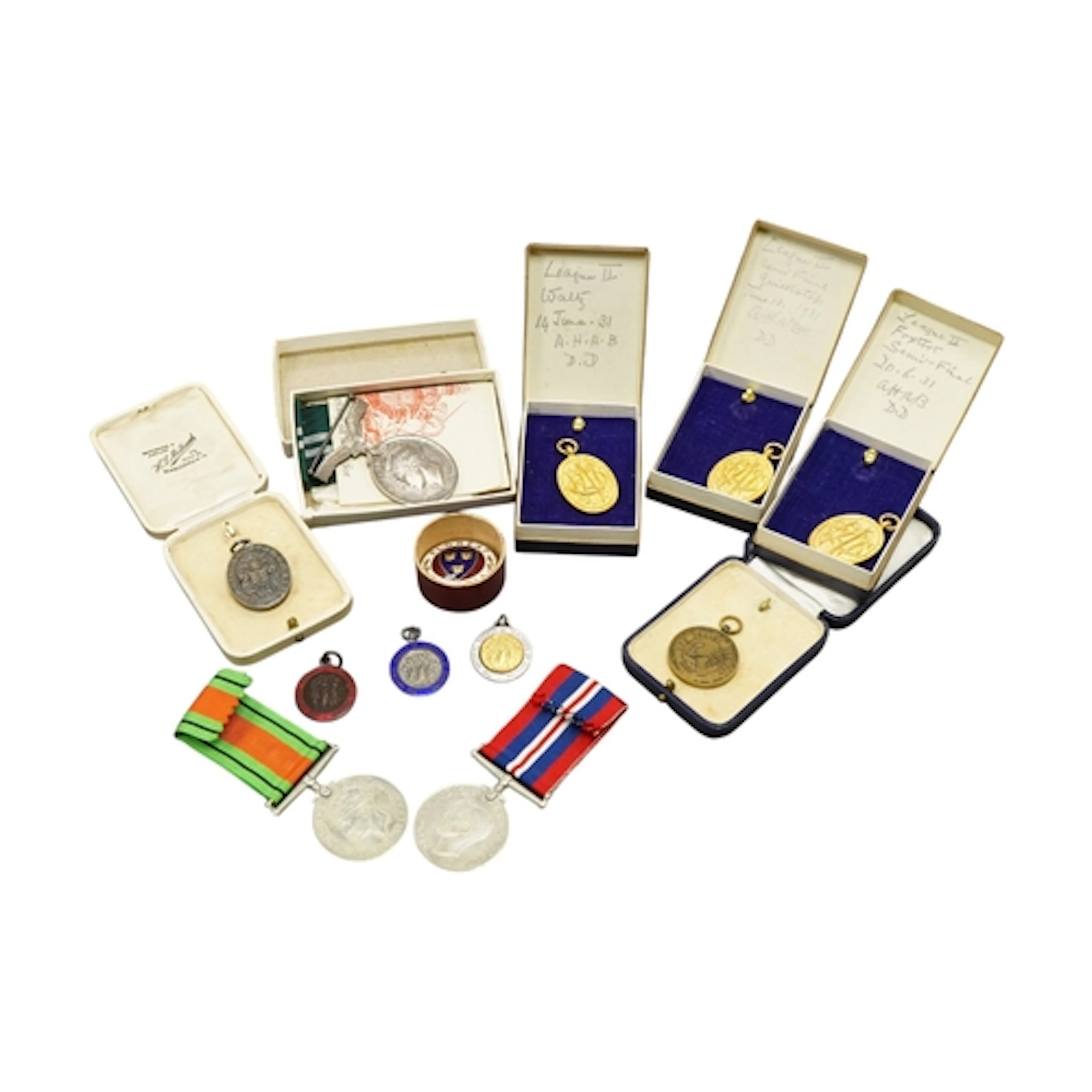 A collection of 20th century medals and awards to Dorothy E....