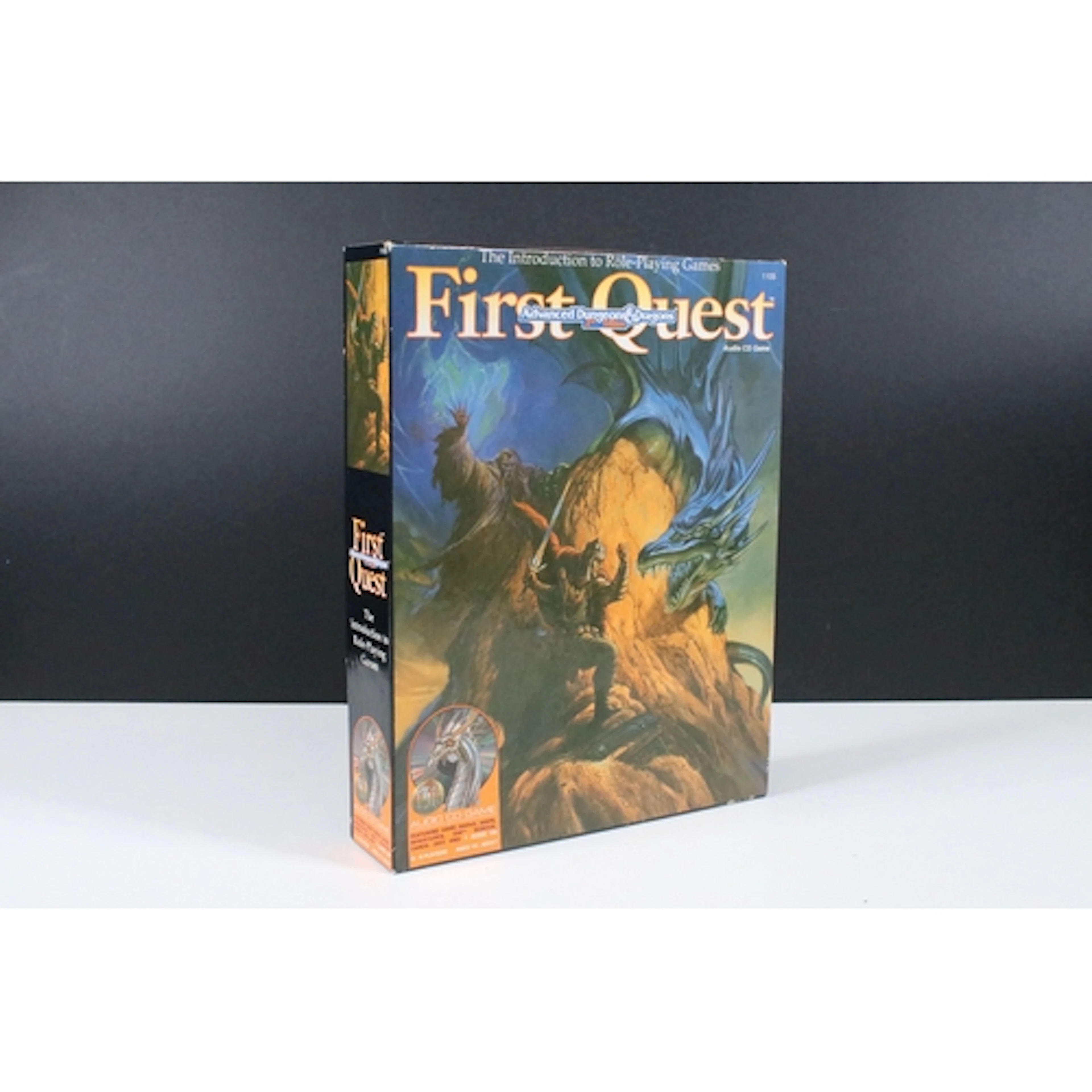 Boxed Advanced Dungeons & Dragons DnD 1105 First Quest Audio...