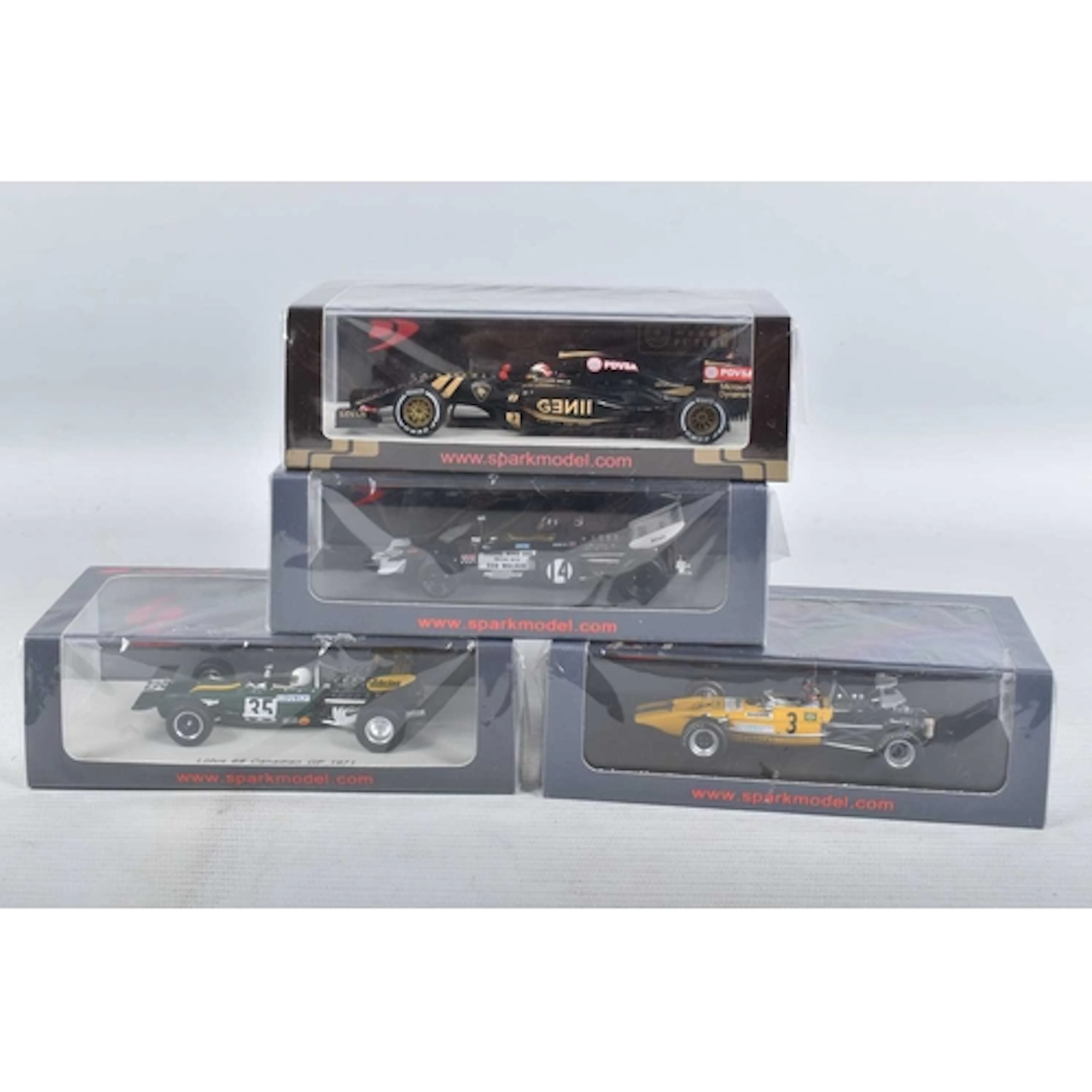 FOUR BOXED SEALED MINIMAX SPARK MODEL VEHICLES, to include a...